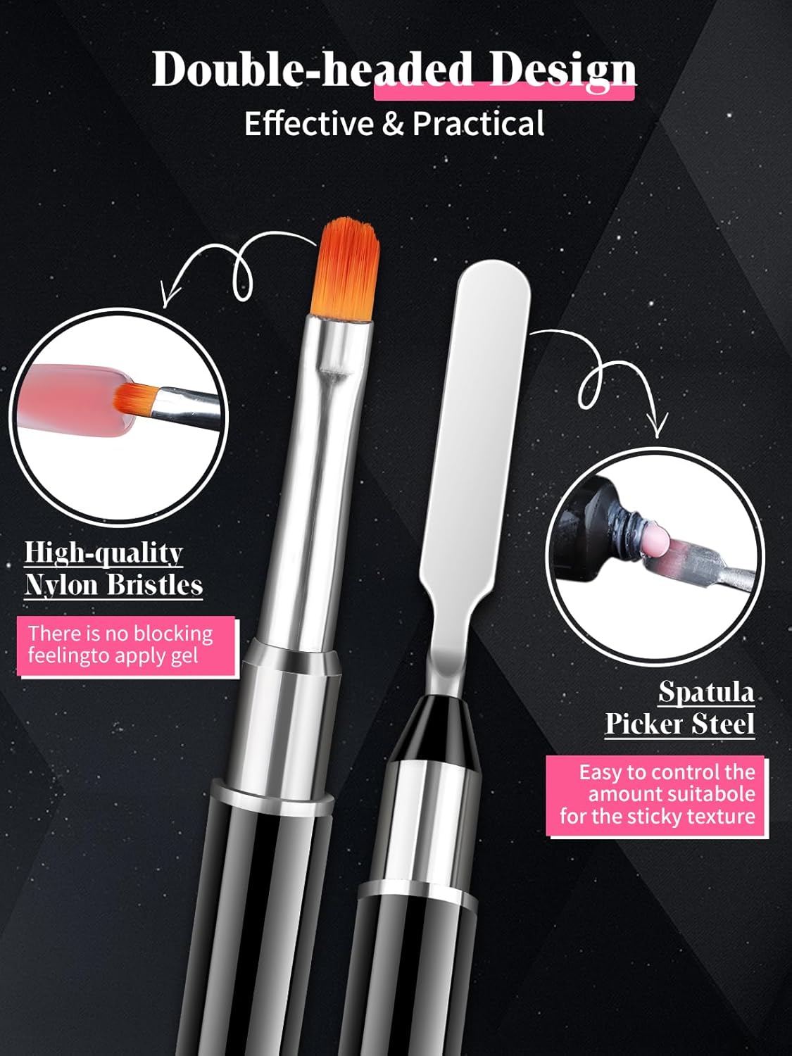 Poly Gel Toe Nail Form Set, EBANKU Reusable Toenails Dual Forms for Nail Extensions, Poly Gel Toe Nail Tips with Dual-Ended Brush and Nail File, 5PCS Clips - 12 Sizes 120PCS