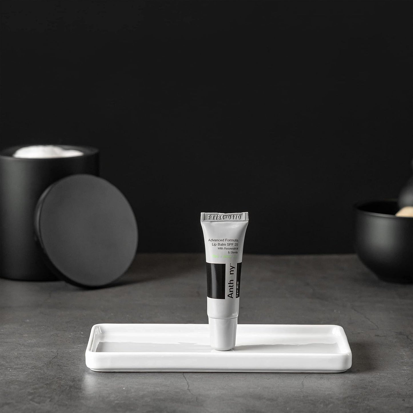 Anthony 25 SPF Lip Balm with Sunscreen for Lips – Contains Green Tea Extract, Shea Butter & Vitamin E – Moisturizing Repair Care Treatment for Chapped & Dry Lips – Mint & White Tea Flavor