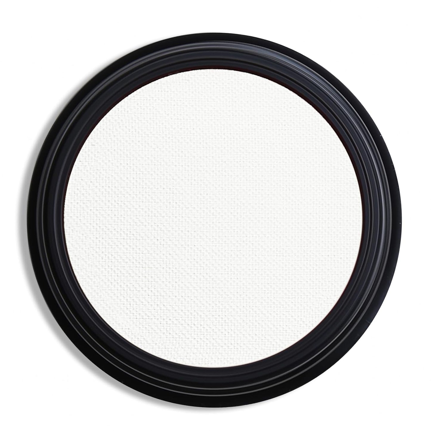 Single White Eyeshadow, Pressed Powder Matte Eye-Shadow Palette Make-up, Blendable Long Lasting High Pigment White Eye Makeup Halloween Paint & Face Body Paint