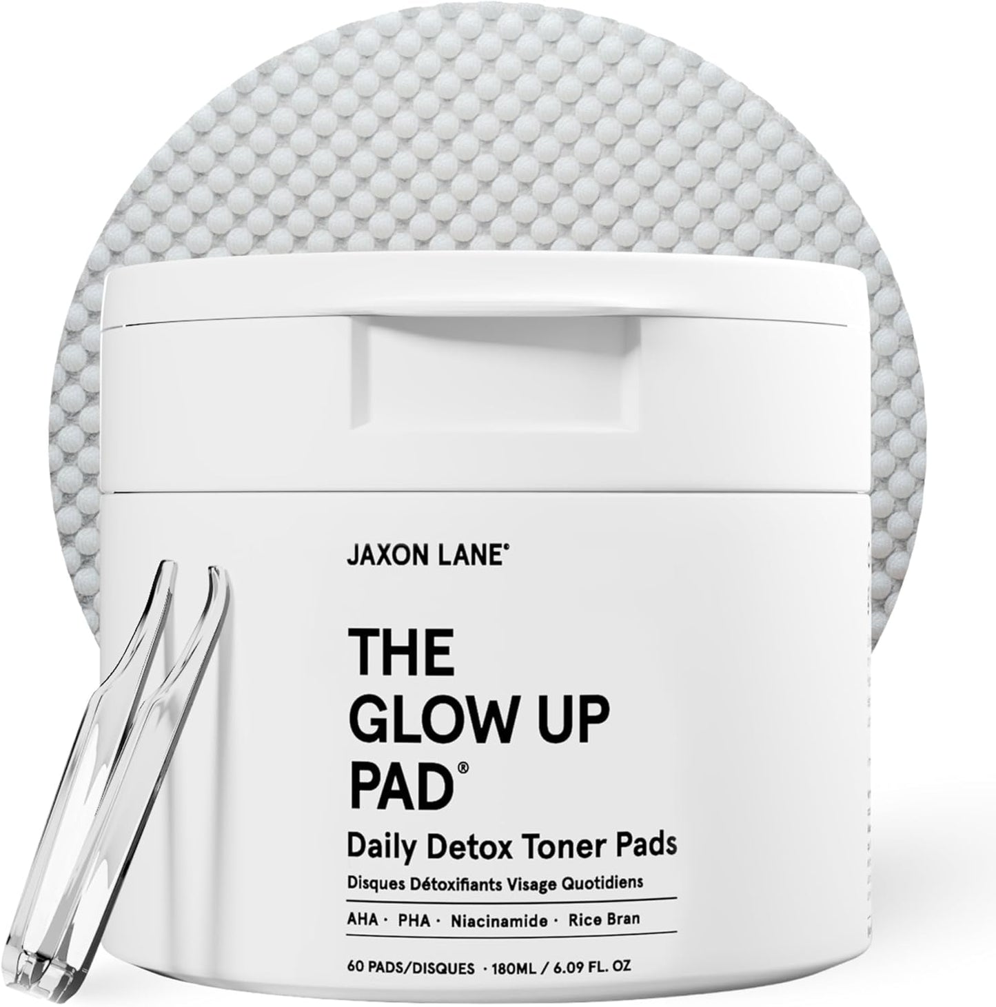 Rice Toner Pads Korean Skin Care Daily Exfoliating Pads for Face: THE GLOW UP Centella AHA PHA Niacinamide Brightening Toner for Mens Skincare, Facial Cleansing, Acne Pores, Dark Spots & Skin Radiance