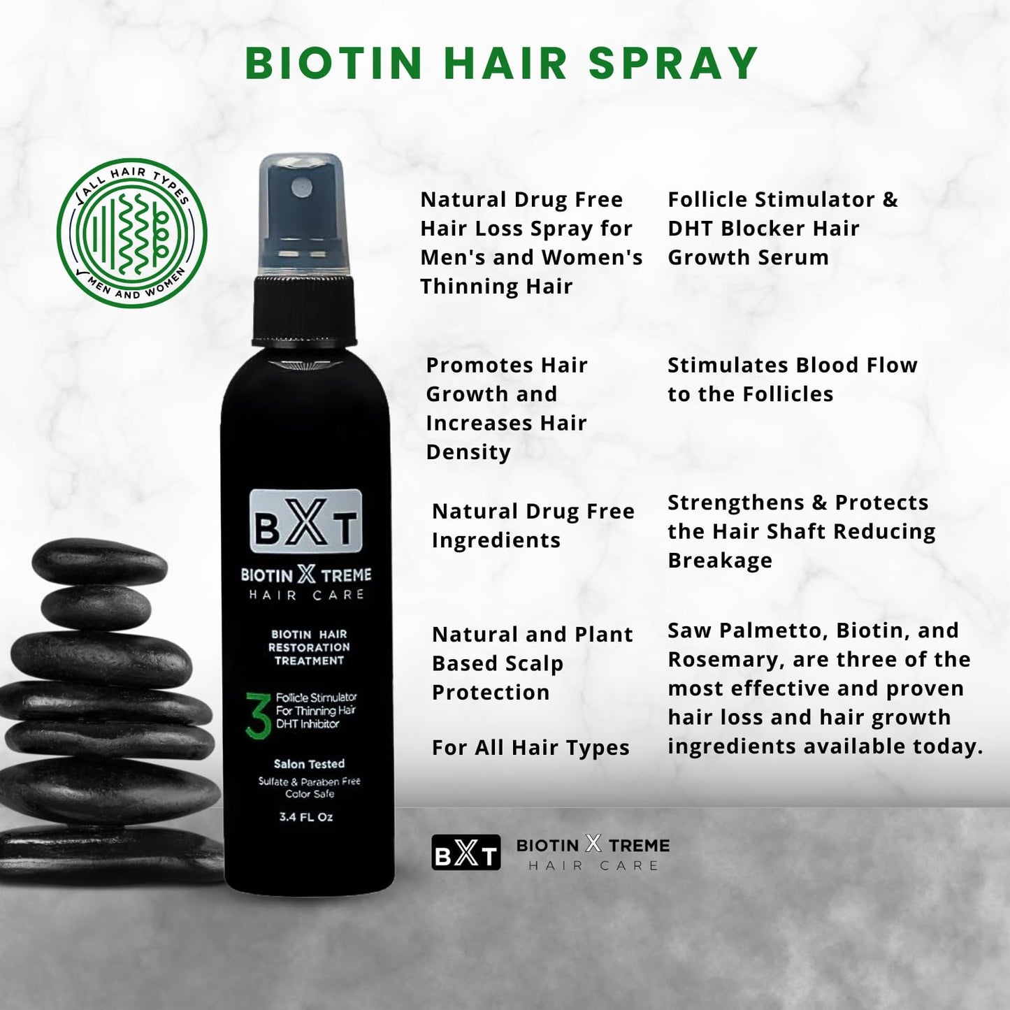 BXT Biotin Xtreme Biotin Hair Restoration Spray