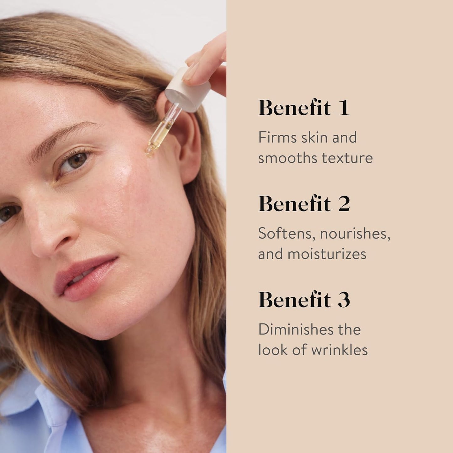 goop Beauty Nutrient Face Oil | Anti Aging Moisturizer for Smooth Skin Texture & Wrinkles | Bakuchiol, Cacay, & Organic Amla | 1 fl oz