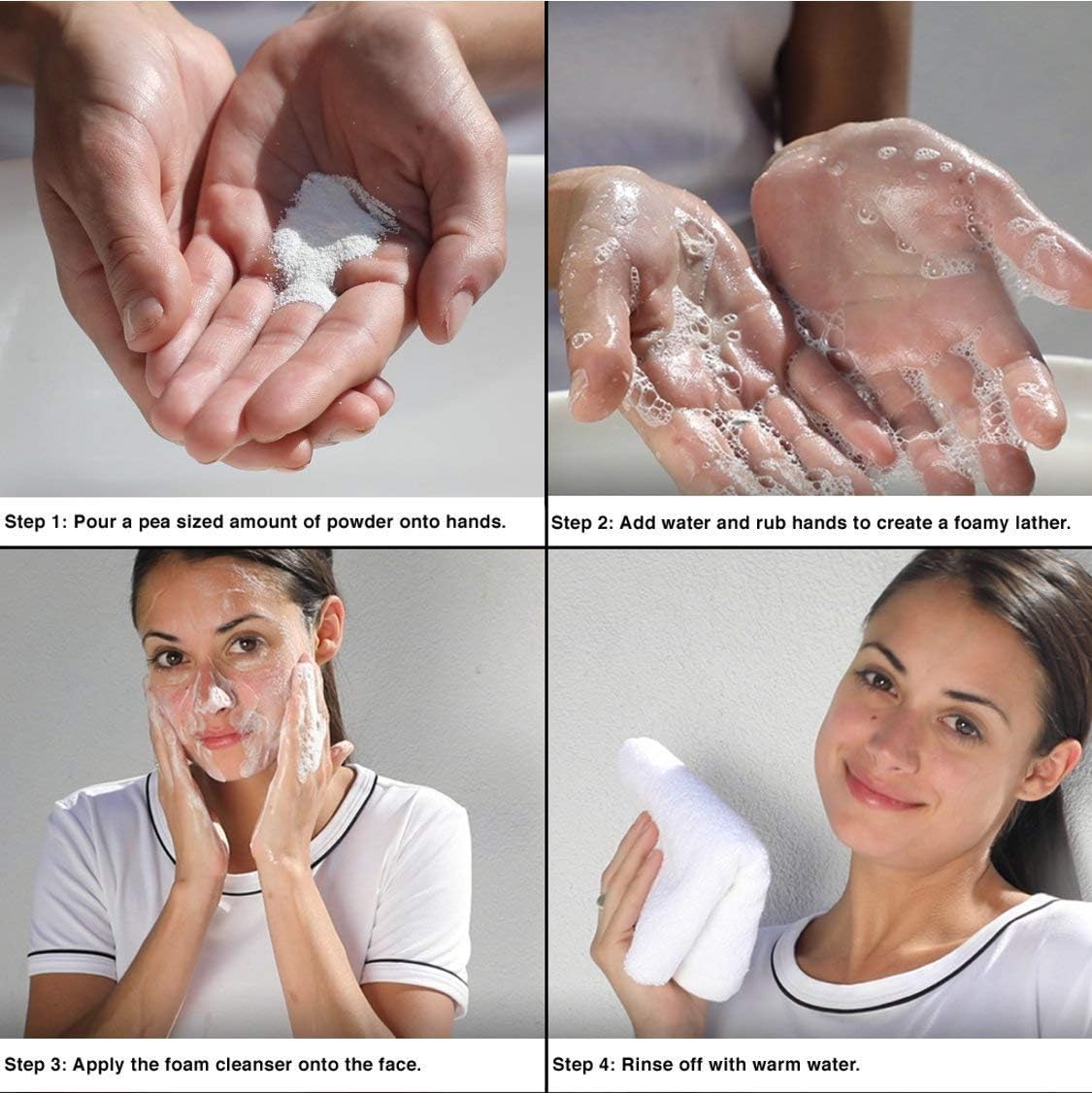 Hanalei Papaya Powder Face Cleanser - Gentle Daily Exfoliating Wash, Hydrating Non-Stripping Formula for All Skin Types - Travel-Friendly - Cruelty-Free & Paraben-Free, 60g