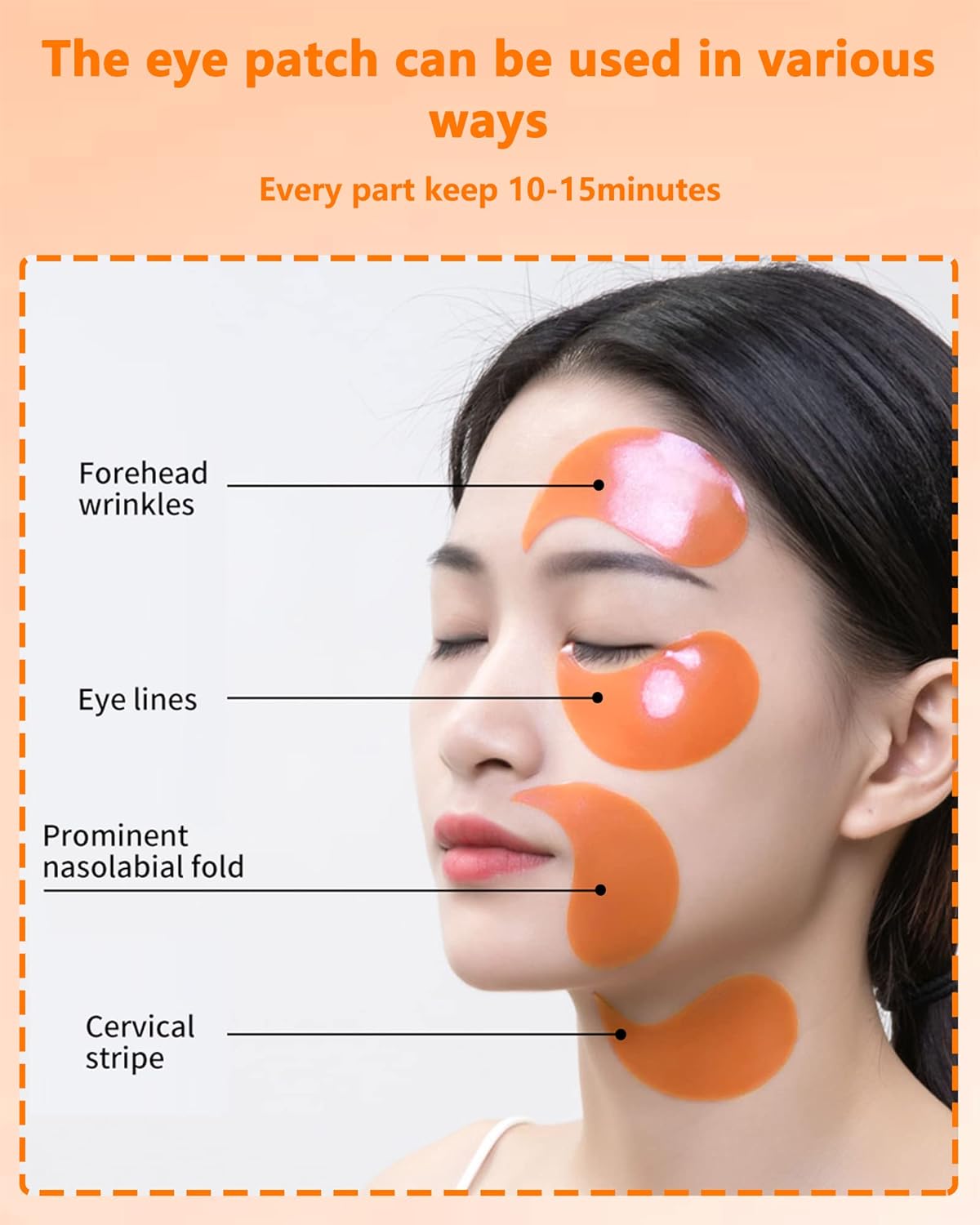 Under eye Gel Patches -Update 60Pcs Vitamin C Crystal Eye Gel Patch, Eye Mask for Puffy Eye, Dark Circle, Eye Bag, Puffiness, Wrinkle, Anti-Aging Eye Pads Treatment Mask, Thanksgiving Gift for Women