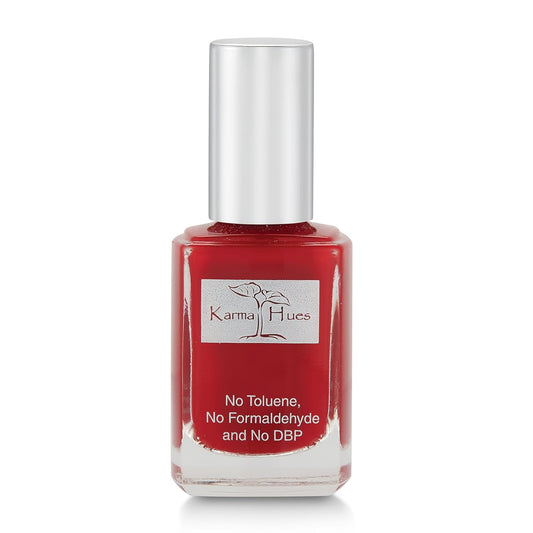 karma organic Natural Nail Polish-Non-Toxic Nail Art, Vegan and Cruelty-Free Nail Paint (CHRISTMAS IN JULY)
