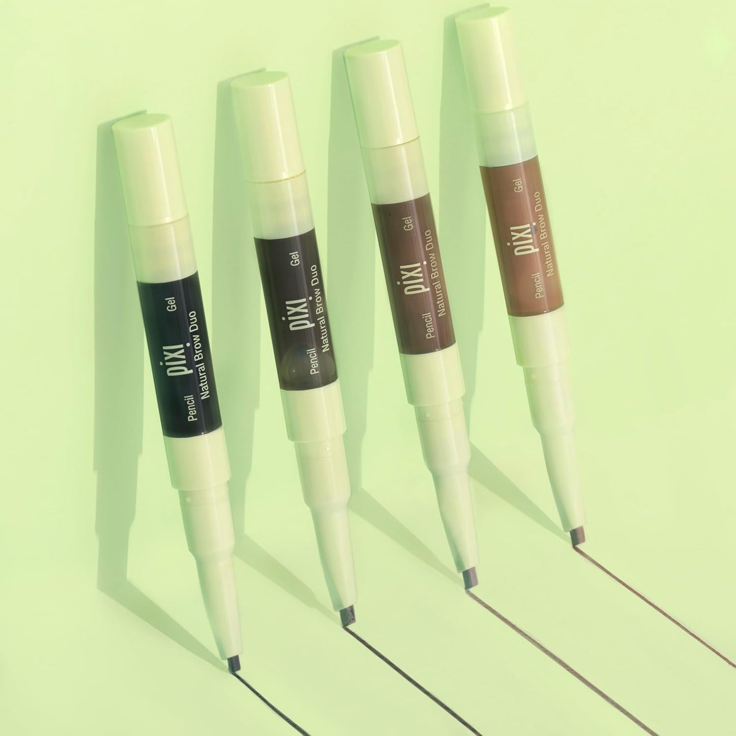 Pixi Natural Brow Duo - Natural Blonde, Precision Pencil & Tinted Gel, Waterproof Brow Shaper for All-Day Hold, Paraben-Free, 0.2oz