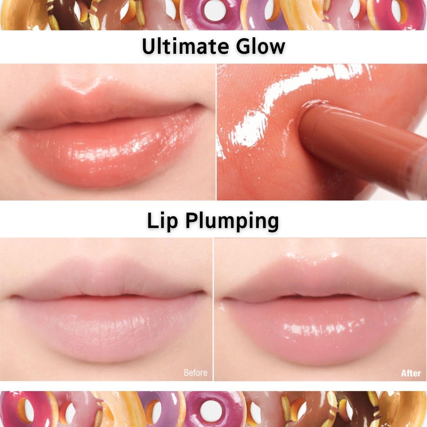 BBIA Over Glaze Stick - Lip Plumping Melting Balm Gloss Lipstick, Intensive Volume Up, High Shine & Glossy, Ultra Watery Moisturizing & Volumizing, Glowy Texture, Korean Lip Makeup (10 TARO GLAZE)