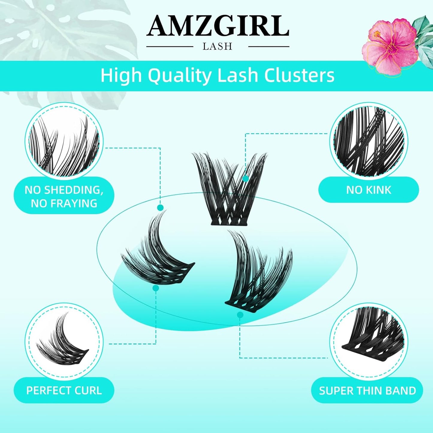 Lash Clusters Wet Look 168Pcs Eyelash Cluster Ultra-Thin Lash Band Eyelashes Extensions Spiky Anime Wide Span Lashes(Mallow,C-12mm)