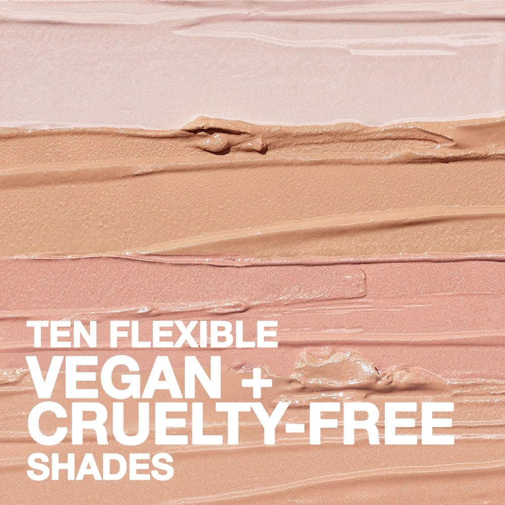 evpct 2Pcs under Eye Brightener, Nourishing Luminous under Eye Concealer Color Corrector for Dark Circles, Waterproof Naturactor Concealer Pot make up for Eye Ring corrector de ojeras, 02# Warm Nude