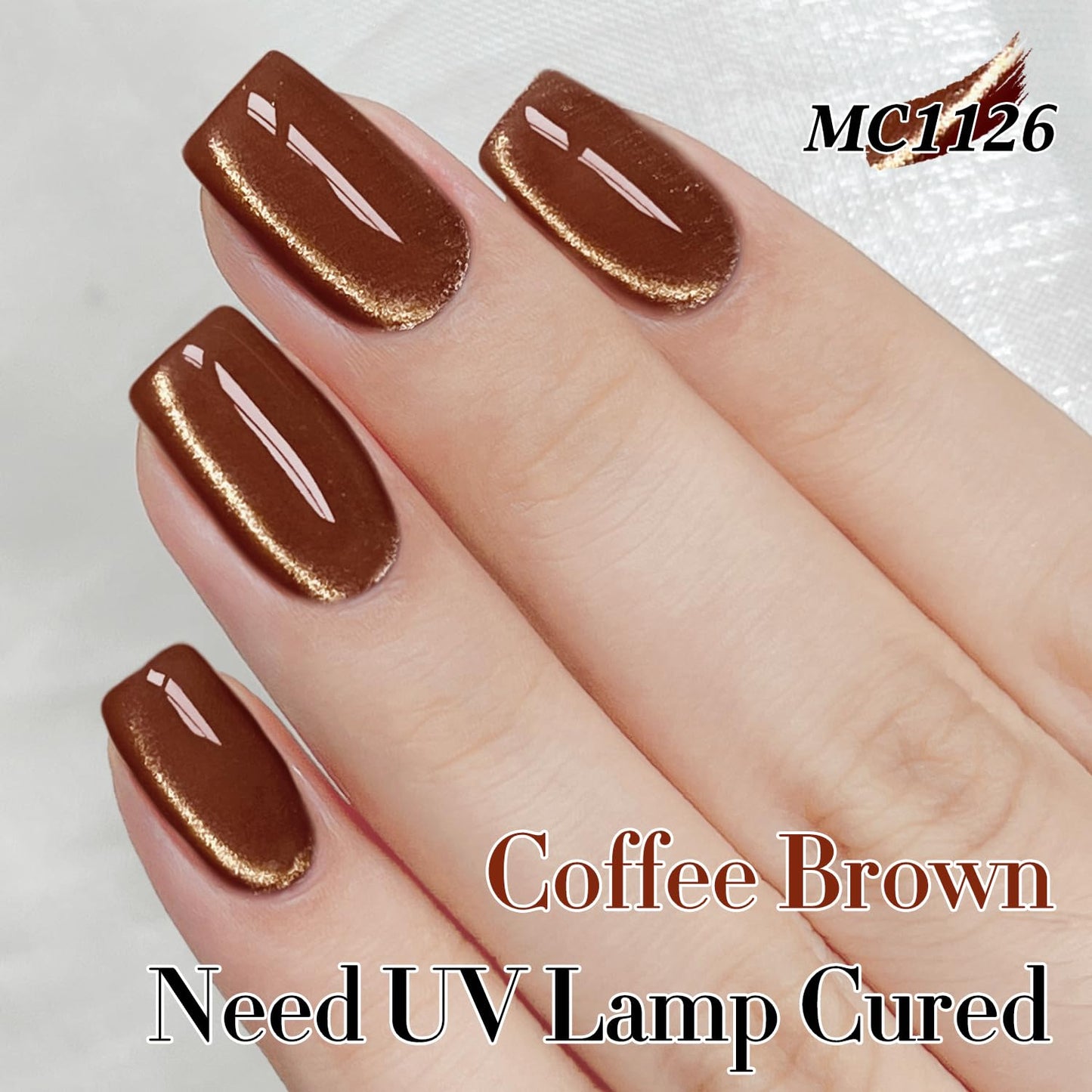 Double Rhythm 6 Colors Cat Eye Gel Polish Set Shimmer Glitter with Magnet Holographic Reflective Magnetic UV Nail Art Kit (6-Kit 42)