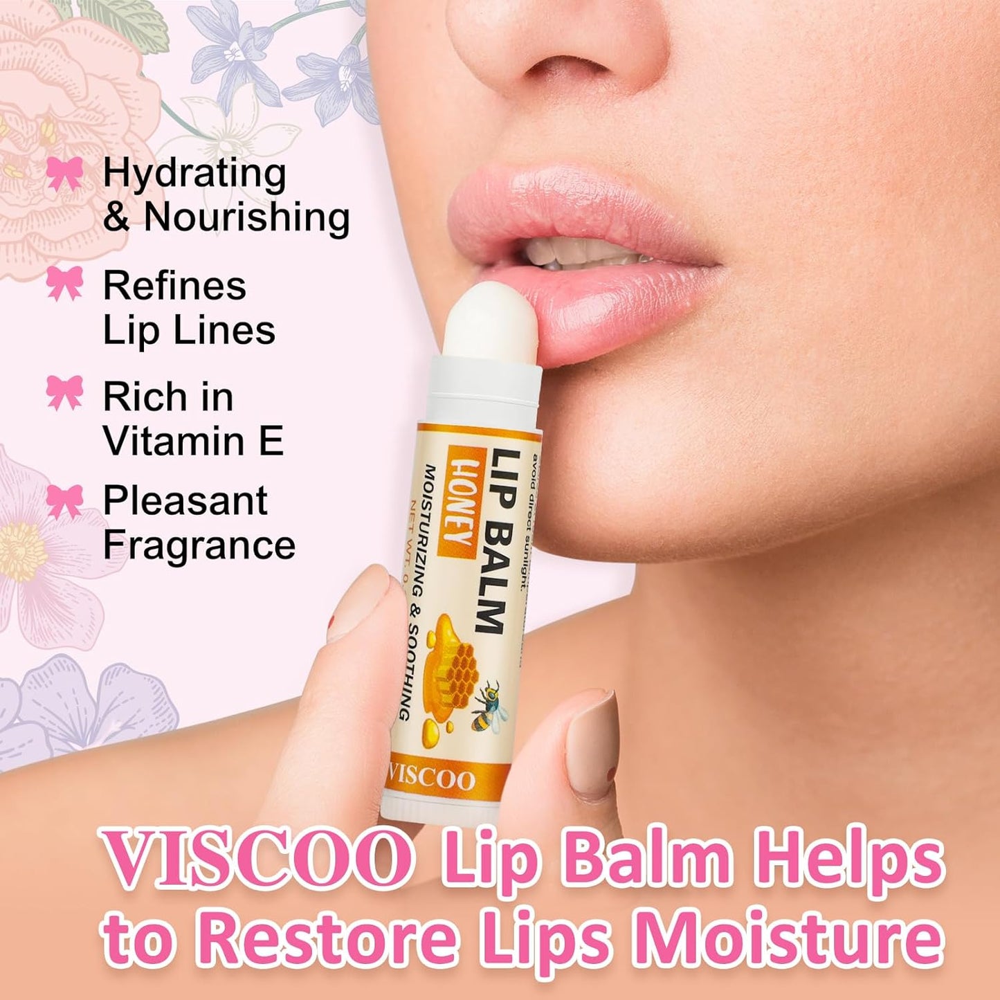 8 Pack / 4 Sets Lip Balm and Hand Cream Gifts for Women, Bridal Shower Gifts, Bridal Wedding Favors for Guests, Baby Shower Gifts for Guests, Thank You Gifts, Party Favors, Birthday Gifts