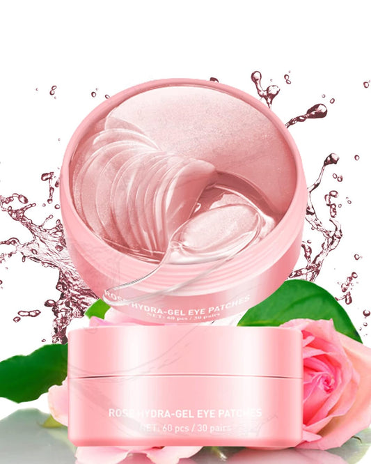 Under Eye Patches (60Pcs) - Update Eye Mask Rose Extract, Eye Treatment Mask, Under Eye Bag Treatment, Eye Mask for Puffy Eyes, Anti-Aging, Anti-Wrinkle and Fine Lines,Under eye Dark Circles for Women