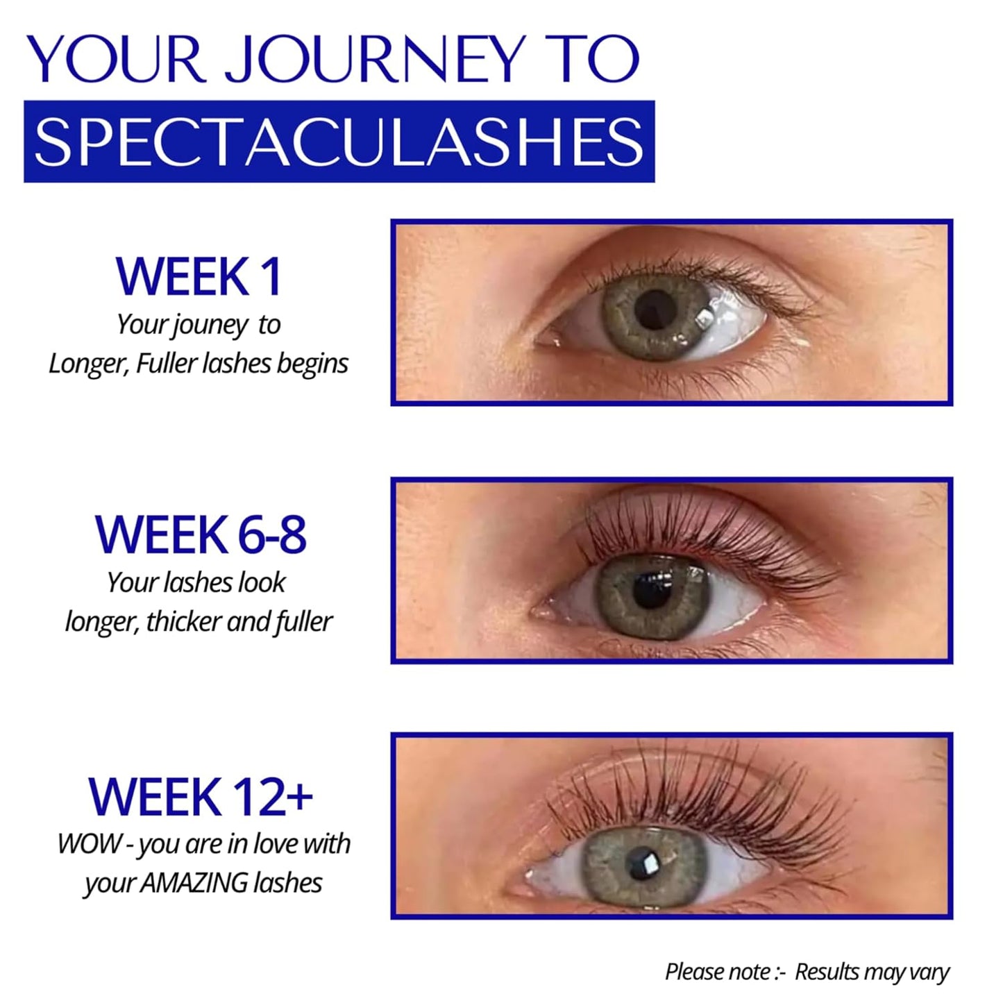 SPECTACULASH XL LASH SERUM for Eyelash Growth & Volume - Big Lashes Eyelash Growth Serum for Longer, Fuller, Natural Lashes - Suero Para Pestañas Crecimiento - Lash Conditioner & Boost - DERMAWORKS