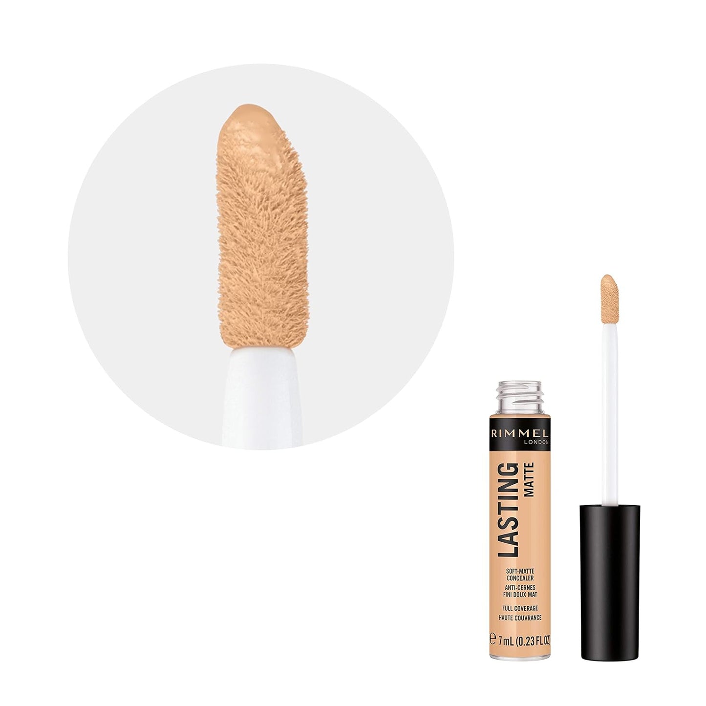 Rimmel Lasting Matte Concealer, True ivory, 7 ml