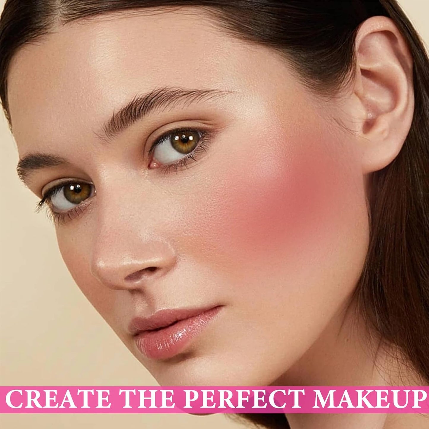 Cream Blush Stick,Blush Stick Long Lasting Non-greasy Multi Stick Blush for Women,Lightweight Concealer Waterproof Cream Blush Face Contouring Makeup Pen(05#)