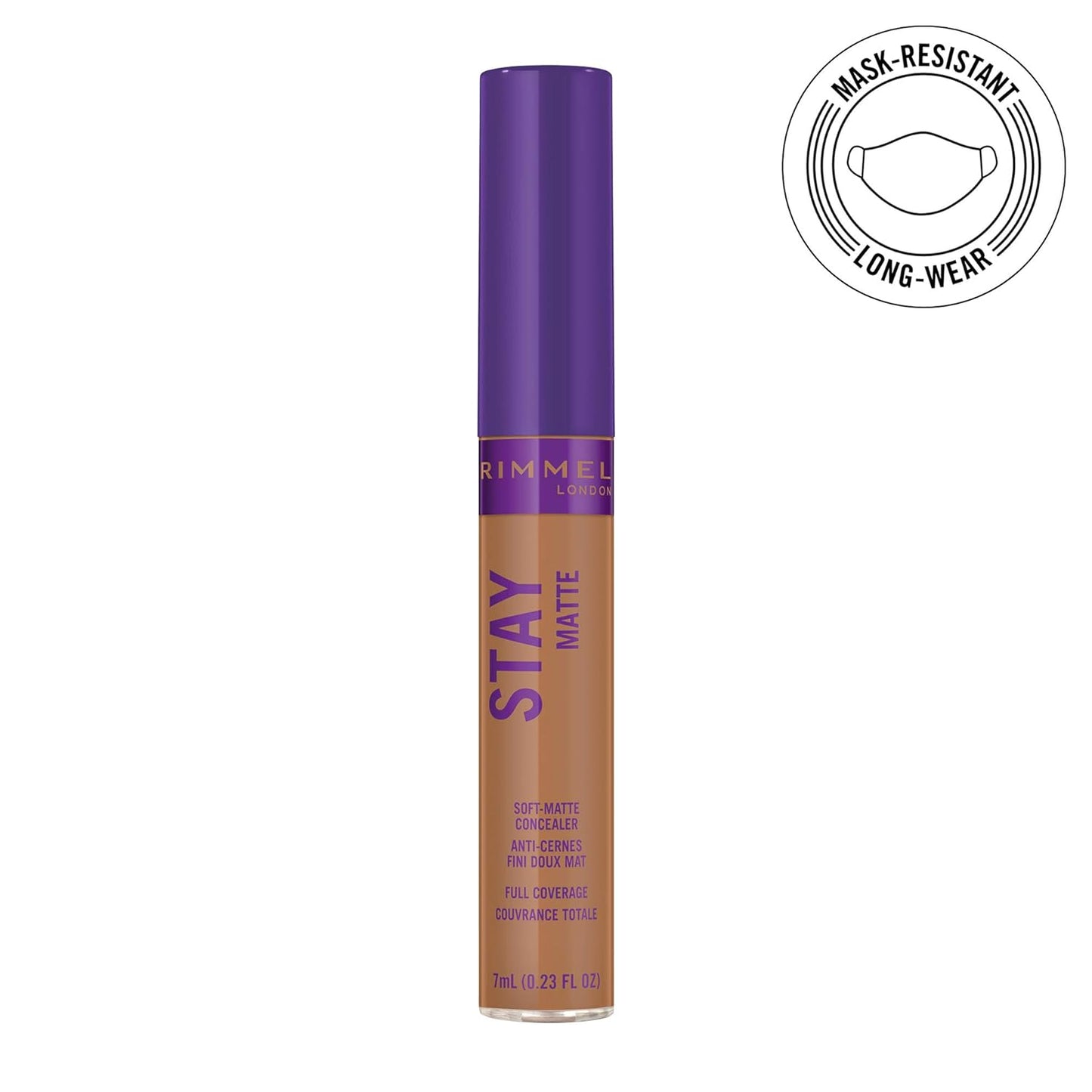 Rimmel London Stay Matte - 360 Bronze - Concealer, 24-Hour Wear, Shine Control, Fights Free Radicals, 0.23oz