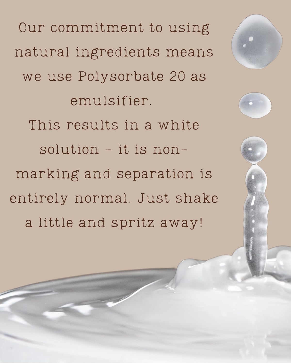 Juicy Georgia Peach Natural Hair & Body Mist Spray, Pure Essential and Fragrance Oils, Alcohol-Free, Handmade in California, 0.5Fl Oz