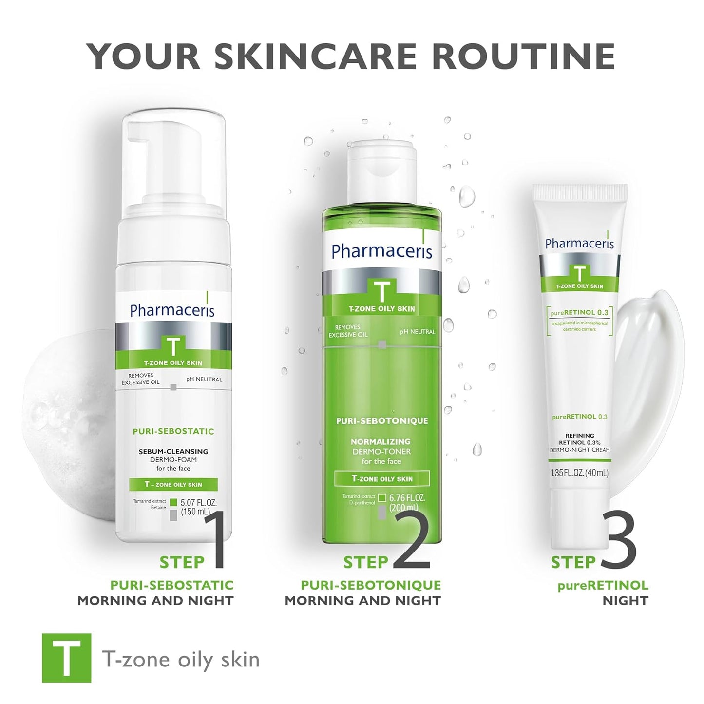 Refining Retinol 0.3% Night Cream, Helps Smooth Skin, Unclog Pores and Reduce Wrinkles & Blemishes, Face Cream For Oily & Aging Skin, pureRETINOL 0.3, 1.35 fl oz