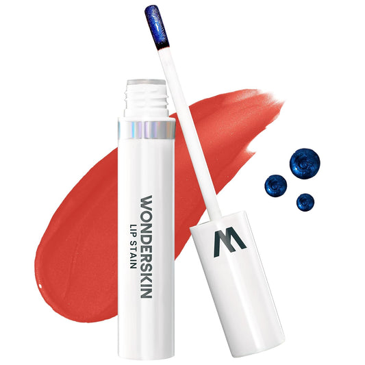 Wonderskin Wonder Blading All Day Lip Stain Peel Off Masque - Long Lasting, Waterproof and Transfer Proof Pink Lip Tint, Matte Finish Peel Off Makeup (Glamorous Masque)