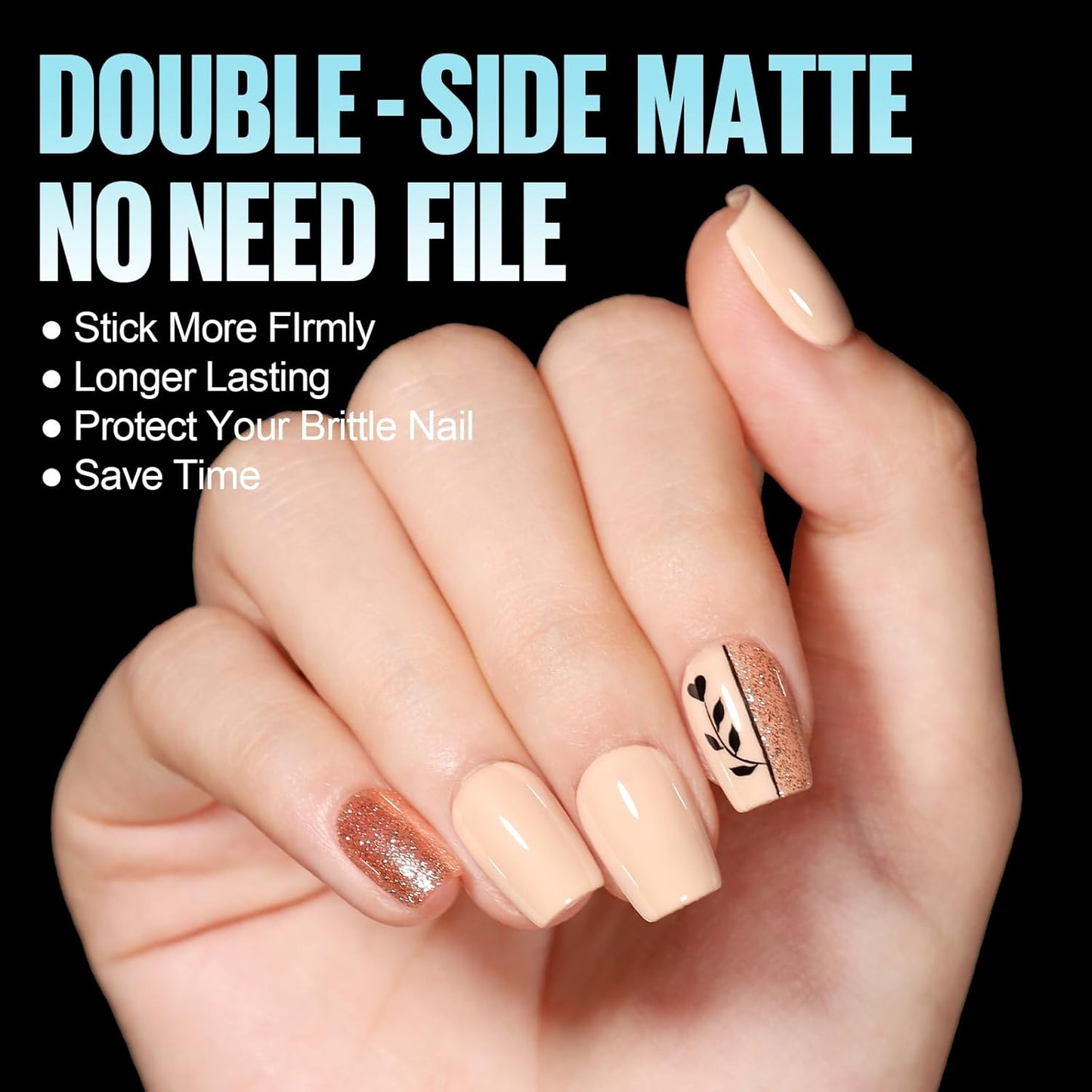 TOMICCA Extra Short Coffin Nail Tips, 360Pcs Extra Short Gel Tips Full Matte Soft Nails Tips, Fake Acrylic Coffin Nail Tips for Dip Powder Gel Polish 15 Sizes