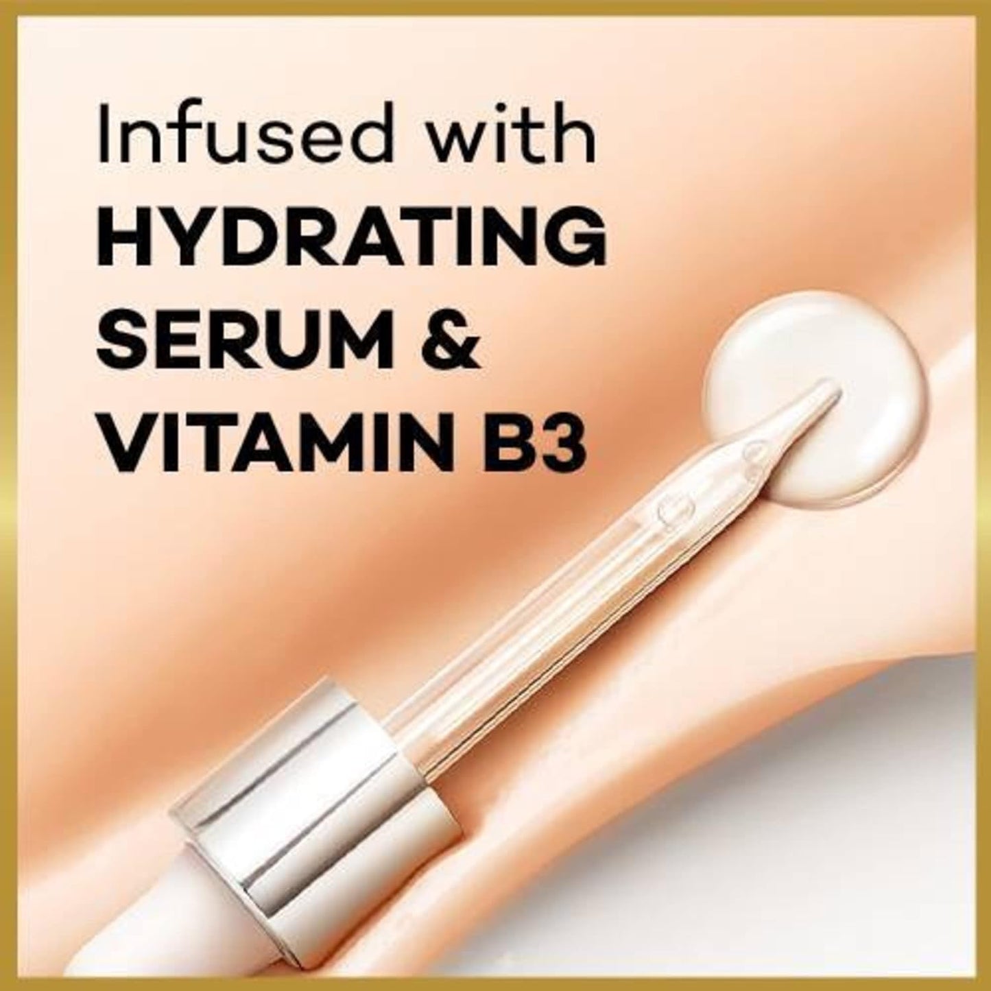 L'Oreal Paris Age Perfect Radiant Serum Foundation with SPF 50, Nude Beige, 1 Ounce