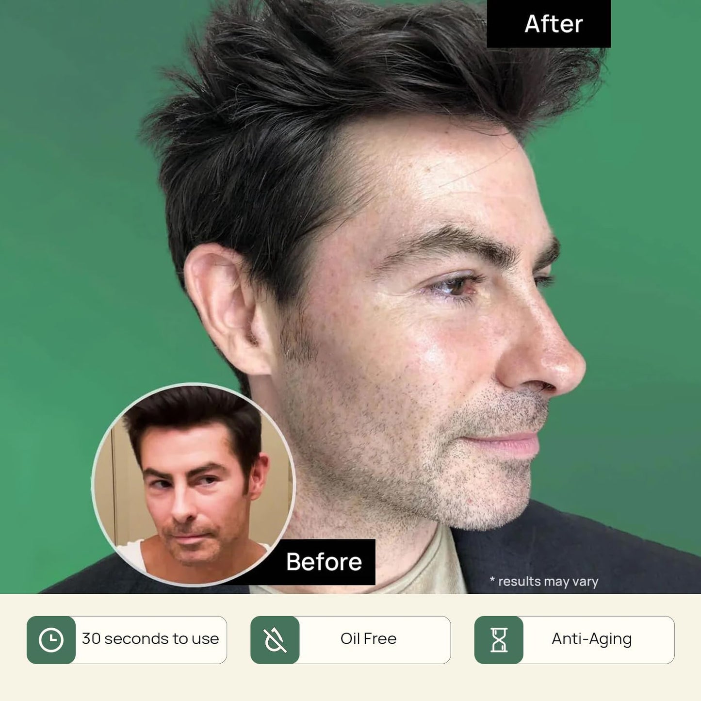 KRETE Cooling Under-Eye Stick with Liposomal Caffeine and Tripeptide-5 - Helps with Dark Circles and Puffiness, Vegan & Cruelty-Free, 15ml