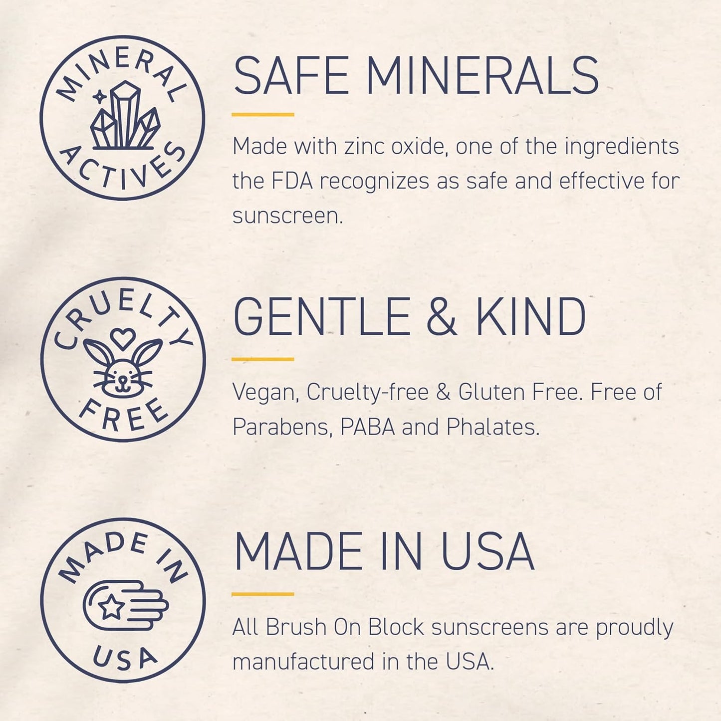 Brush On Block Tinted Mineral Sunscreen Moisturizer SPF 50 | Tinted Face Moisturizer with Sunscreen Broad Spectrum | Hydrating Hyaluronic Acid, Zinc Oxide Protection, 1.7oz, PA ++++, Made in USA