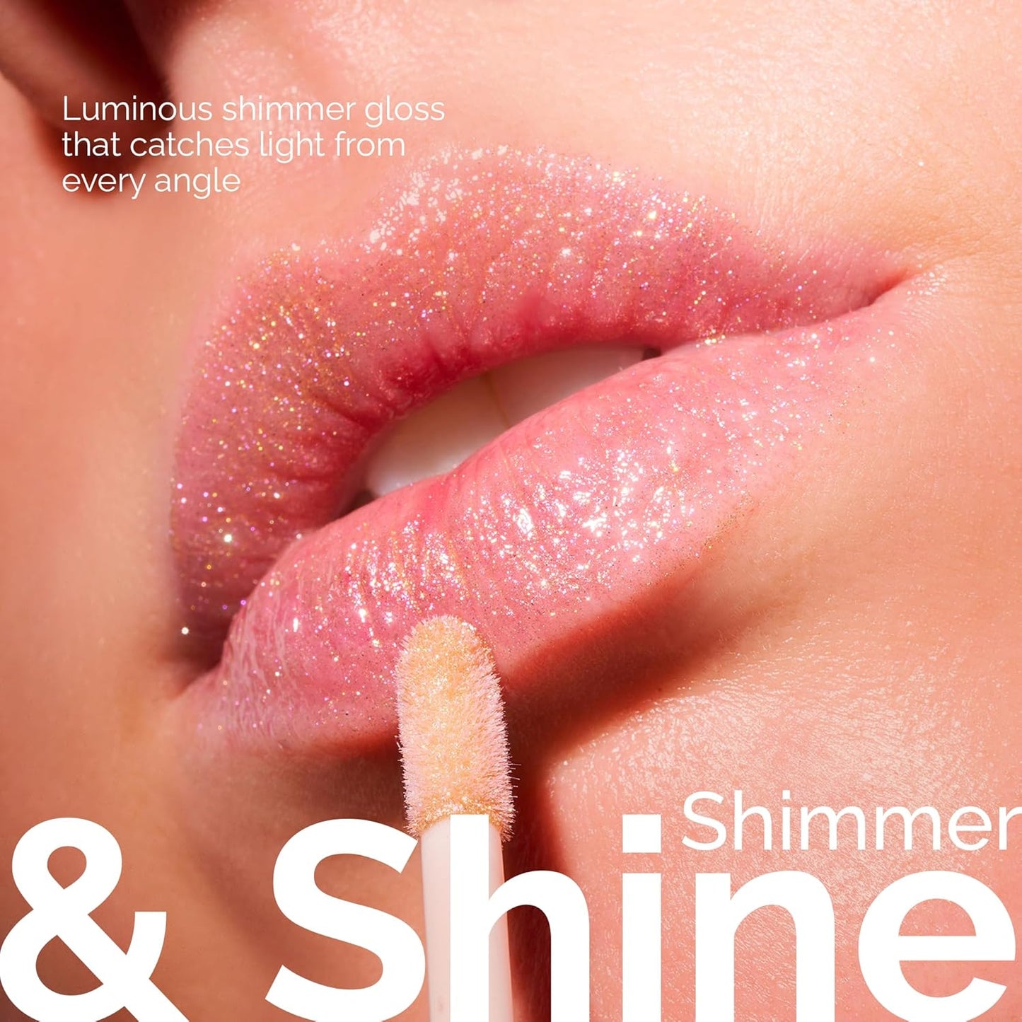 LuxeLip™ Matte Lipstick, Hydrating Non-Sticky Lip Gloss for Luminous Shine & Moisturized Lips, Lightweight, Long-Lasting Glossy Finish, Cruelty-Free Lip Makeup for Women (Champagne Frost, 8ml)