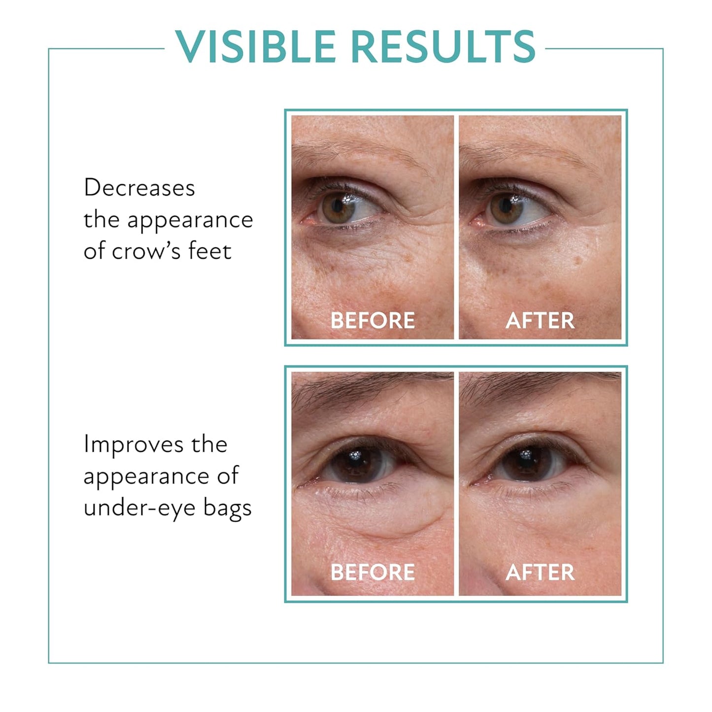 Westmore Beauty 60 Second Eye Effects - Eye Tightening Serum Instant - Instant Eye Tightener - Instant Eye Bag Remover Puffiness - Instant Firming Eye Cream - Instant Face Lift Serum