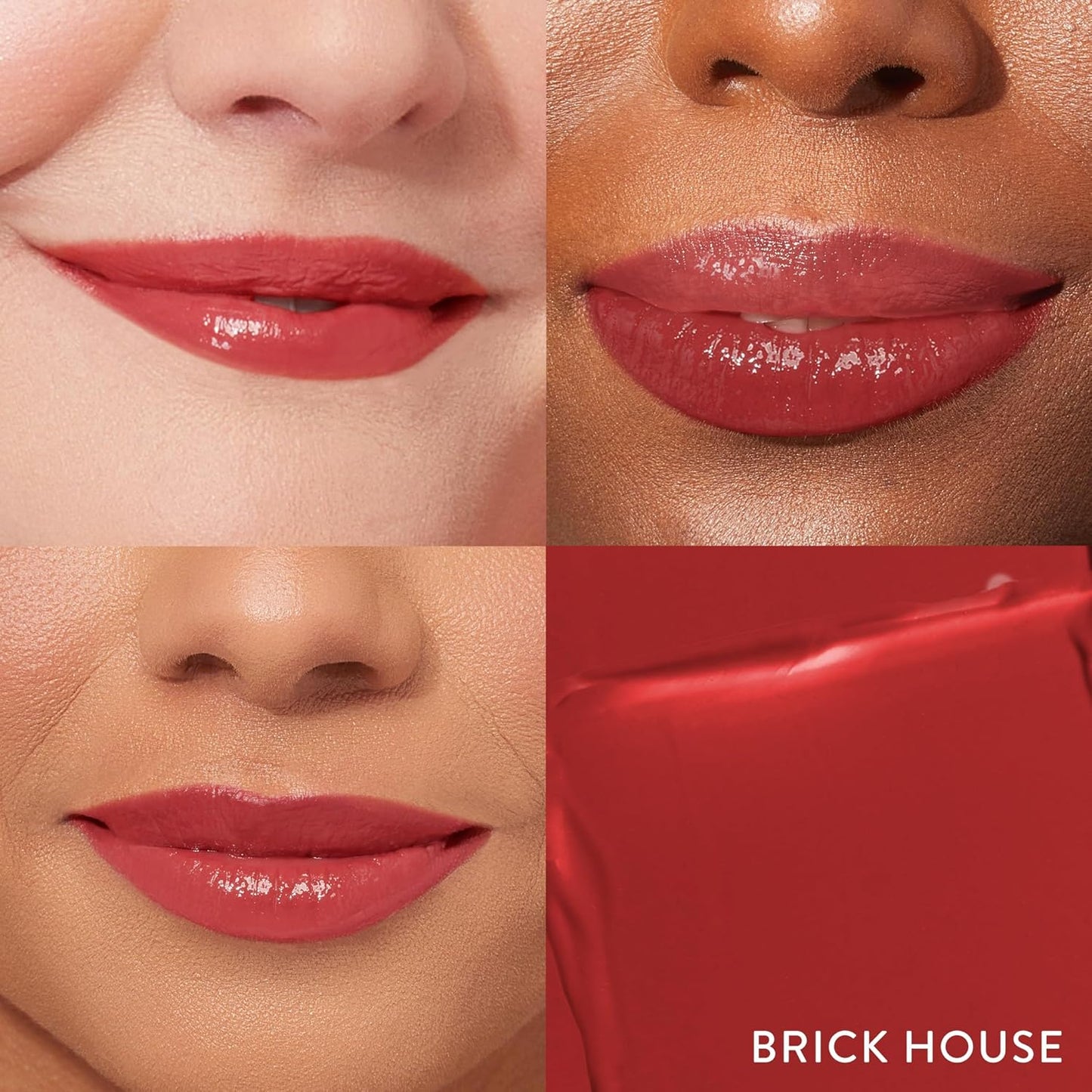 LAURA GELLER NEW YORK Jelly Balm Moisturizing Tinted Lip Balm - Brick House - Hydrating Vitamin E - Semi-Shine Finish