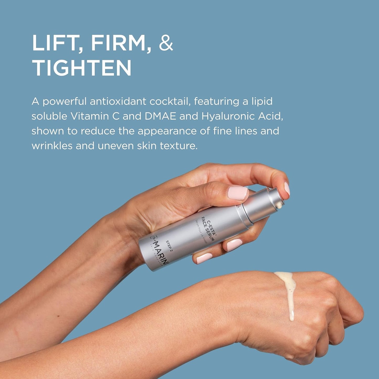 Jan Marini Skin Research C-ESTA Serum - Antioxidant-Rich Beauty Product for Dry, Oily & Normal/Combo Skin - Lifting & Firming Serum with Vitamin C - 1 fl oz