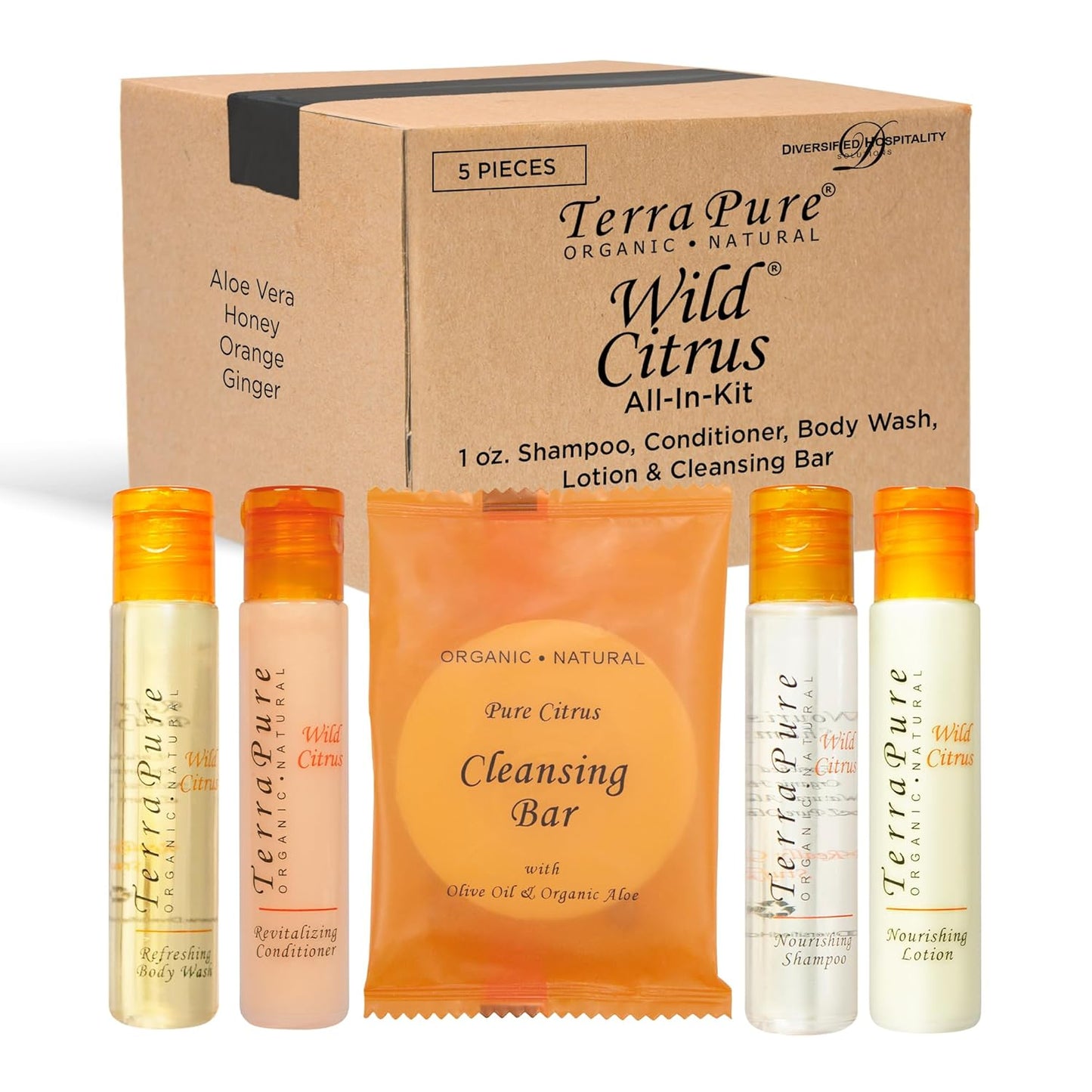 Terra Pure Wild Citrus | 1-Shoppe All-in-Kit | Sample Set (5 pcs)