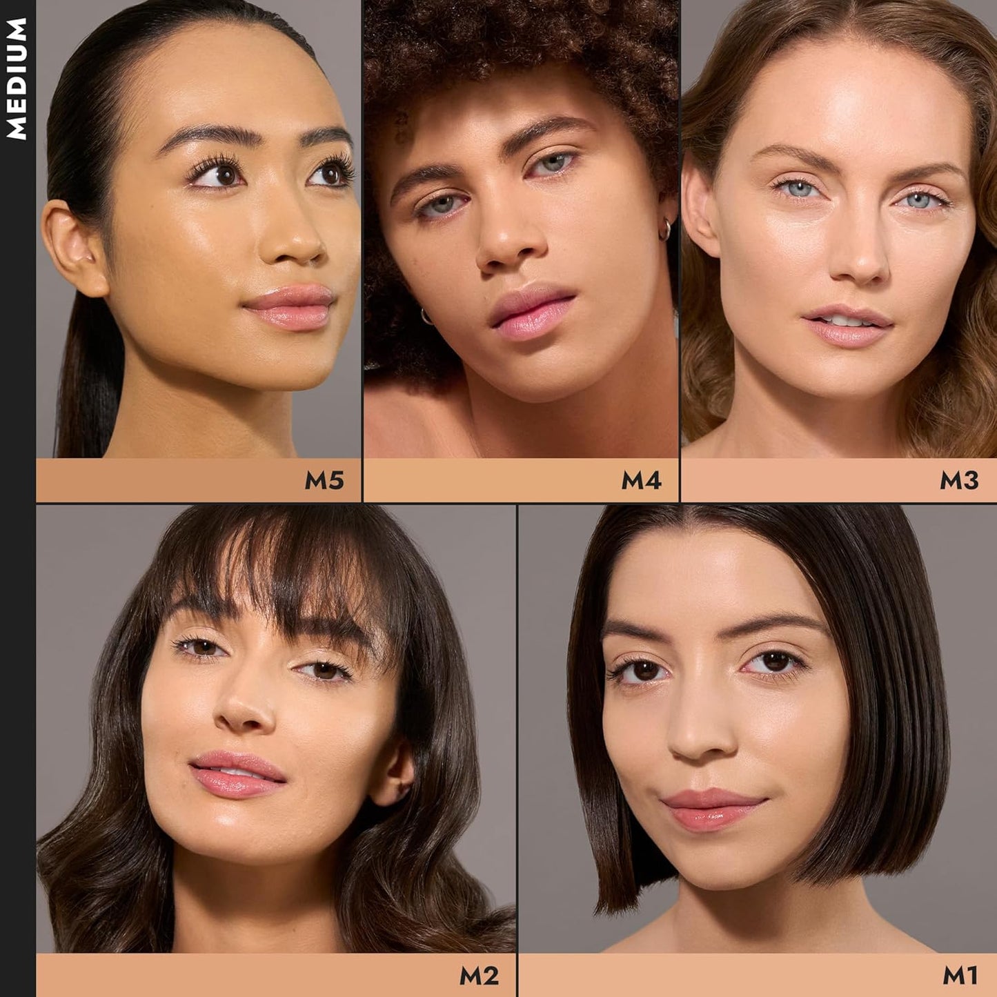 COVER FX Total Cover Cream Foundation - Shade M4 - Buildable Coverage - Natural Finish - Oil-Free - Sweat-Proof