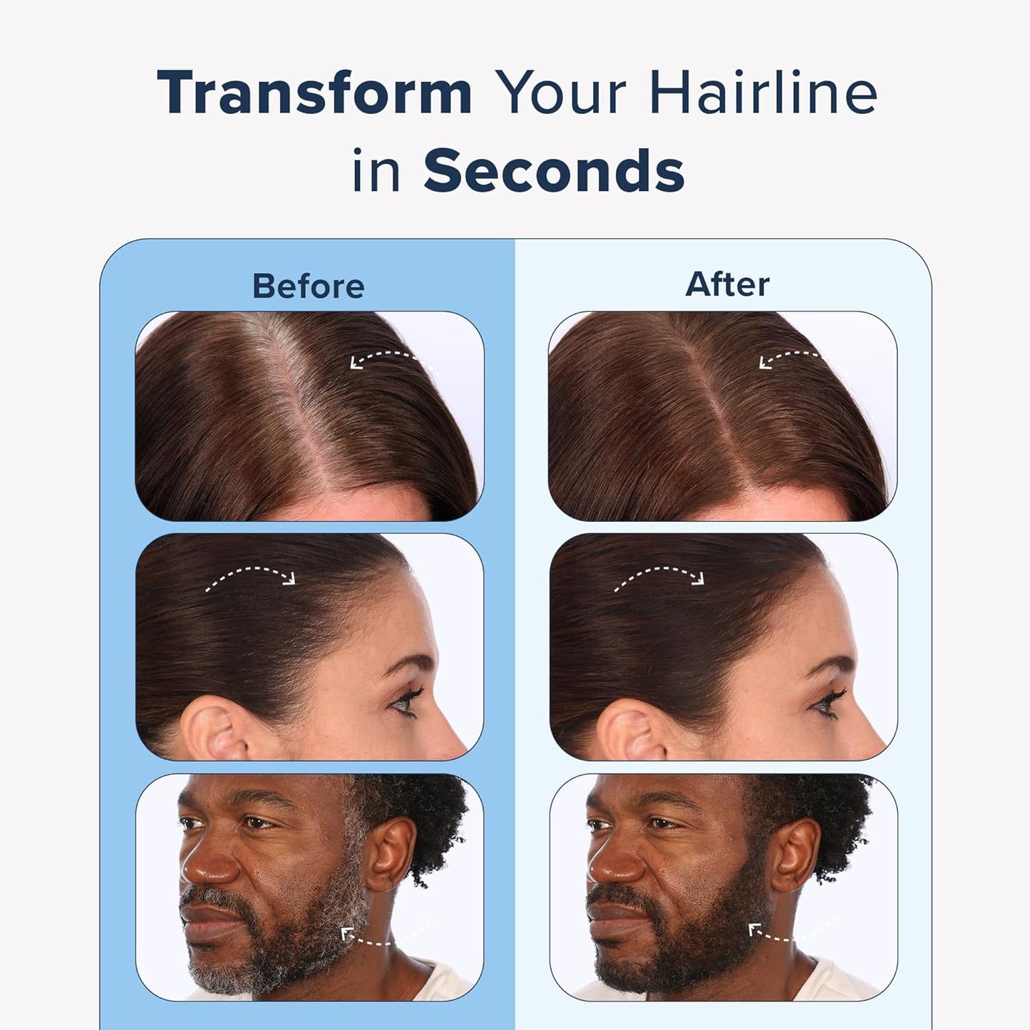 TRUHAIR Jumbo Color & Conceal Waterproof Root Touch Up Hair Color Concealer - Hair Cover up for Gray Coverage and Hairline Filling - 11 Hair Colors Available (Blonde)