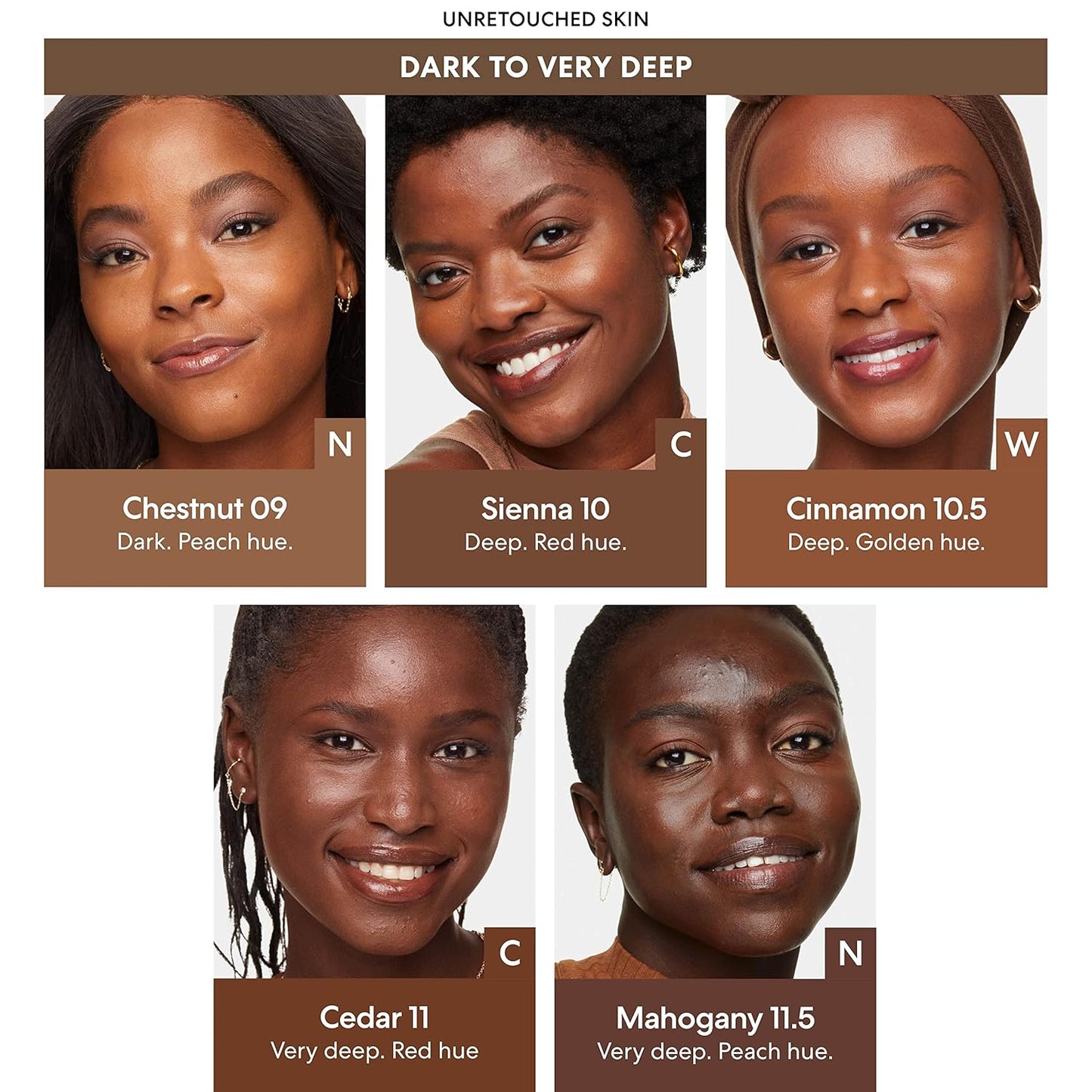 bareMinerals Complexion Rescue Tinted Moisturizer for Face with SPF 30 + Hyaluronic Acid, Hydrating Tinted Mineral Sunscreen for Face, Skin Tint, Vegan (Mahogany 11.5)