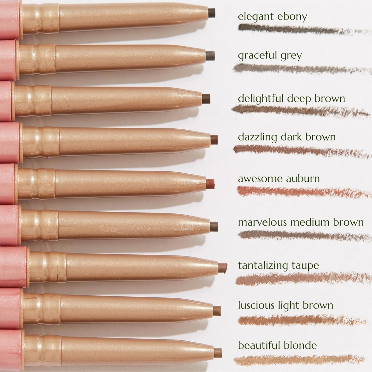 Chella Eyebrow Pencil – Easy-to-Use Brow Definer for Shaping, Filling & Blending – Long-Wear Taupe Eyebrow Pencils for Women with Precise Tip (Taupe)