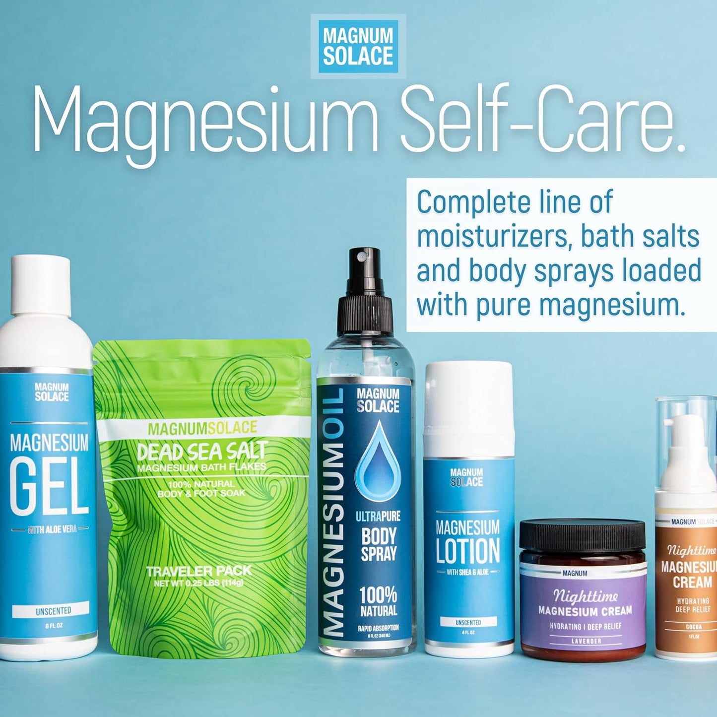 Magnesium Flakes for Bath - Magnesium Chloride Flakes - Dead Sea Salts for Soaking, 10 LBS