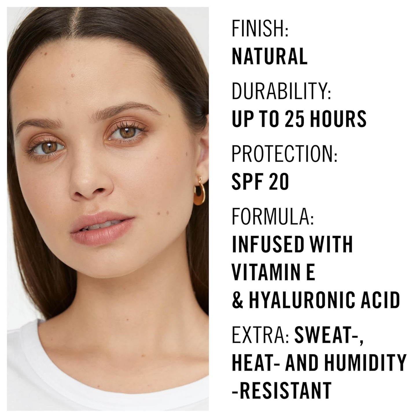 Rimmel London Lasting Finish 25HR - 200 Soft Beige - Foundation, 25-Hour Wear, Full Coverage, Waterproof, 1oz