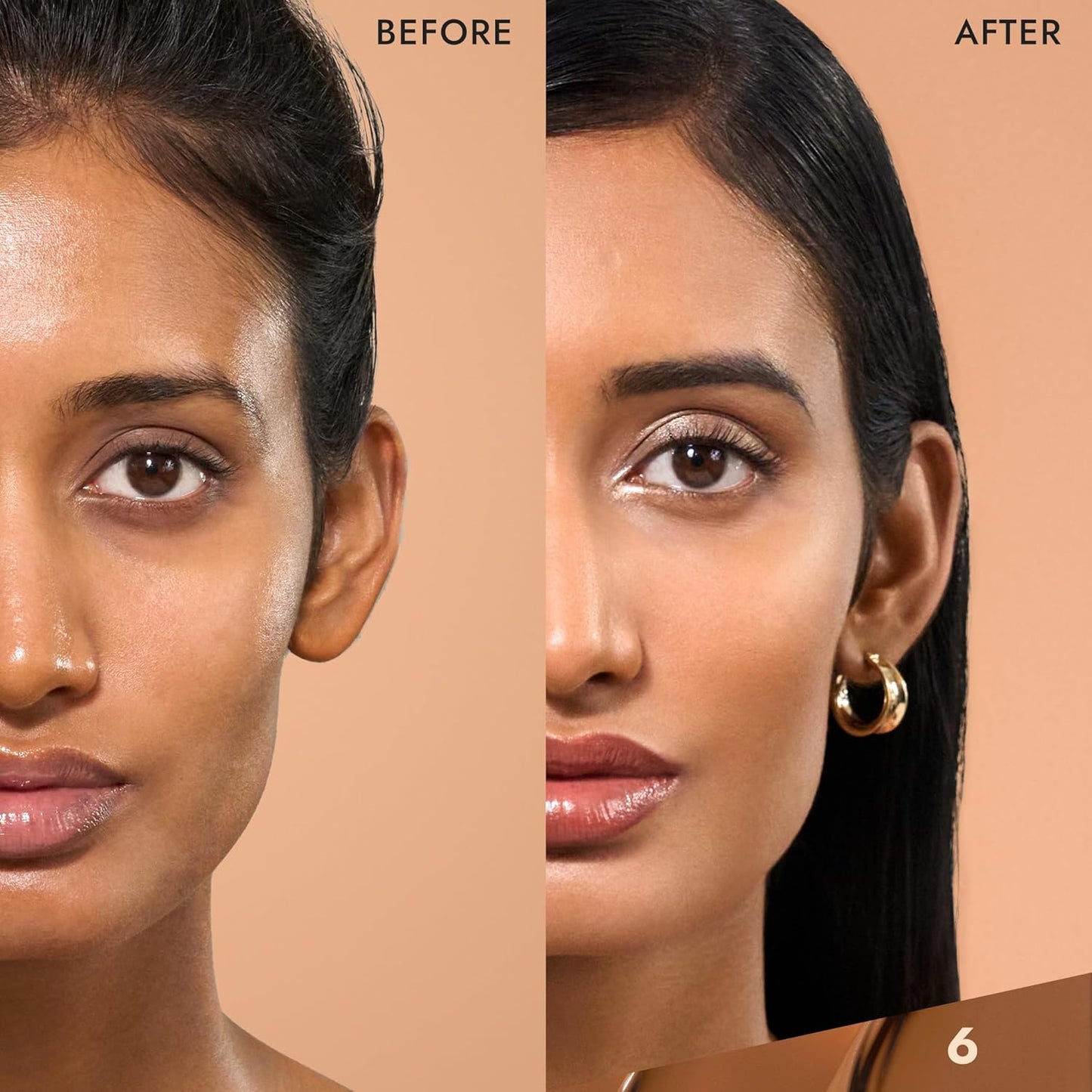 Cover FX Radiant Start Tinted Moisturizer Luminous Finish | Suitable For all Skin Types| Moisturizing Makeup| Light Coverage | 6- Medium to tan skintones with olive undertones