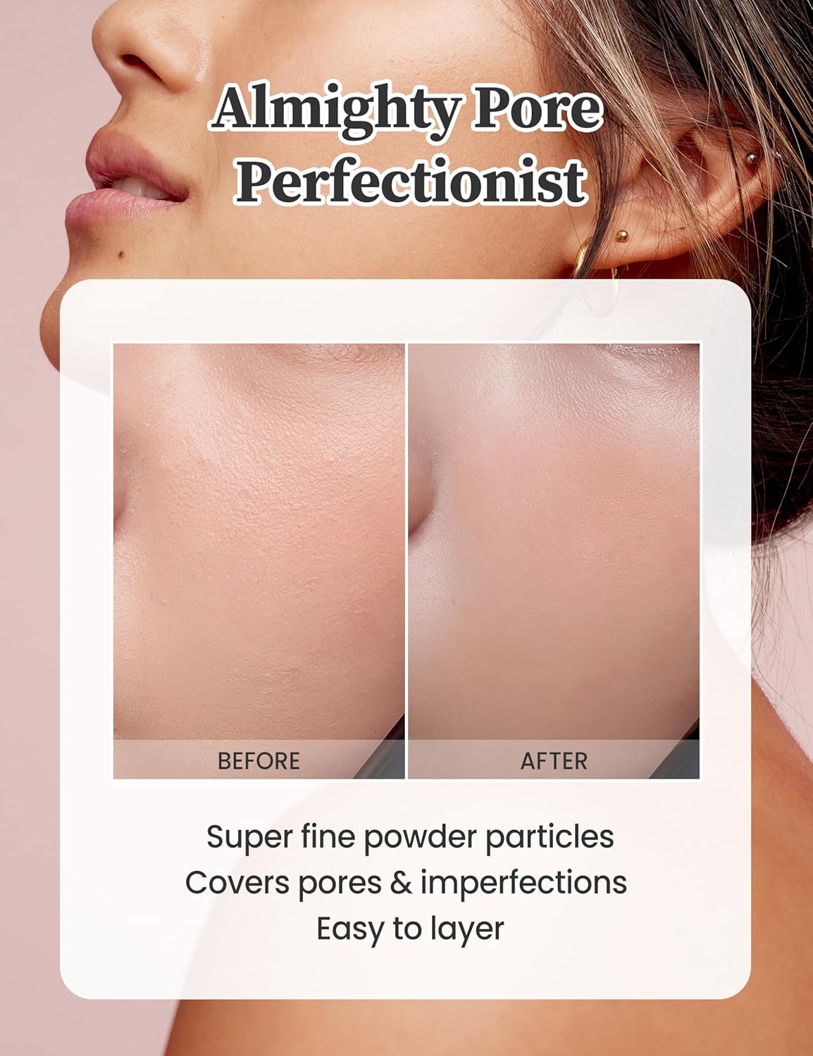 MILKTOUCH Touch My Cheek in Bloom Blush Sunshine Peony | Face Blushes Compact Powder Makeup | Shimmer Powder Blush Oil Absorbing Powder Compact | Face Powder for Oily Skin Korean Blush (0.18 oz)