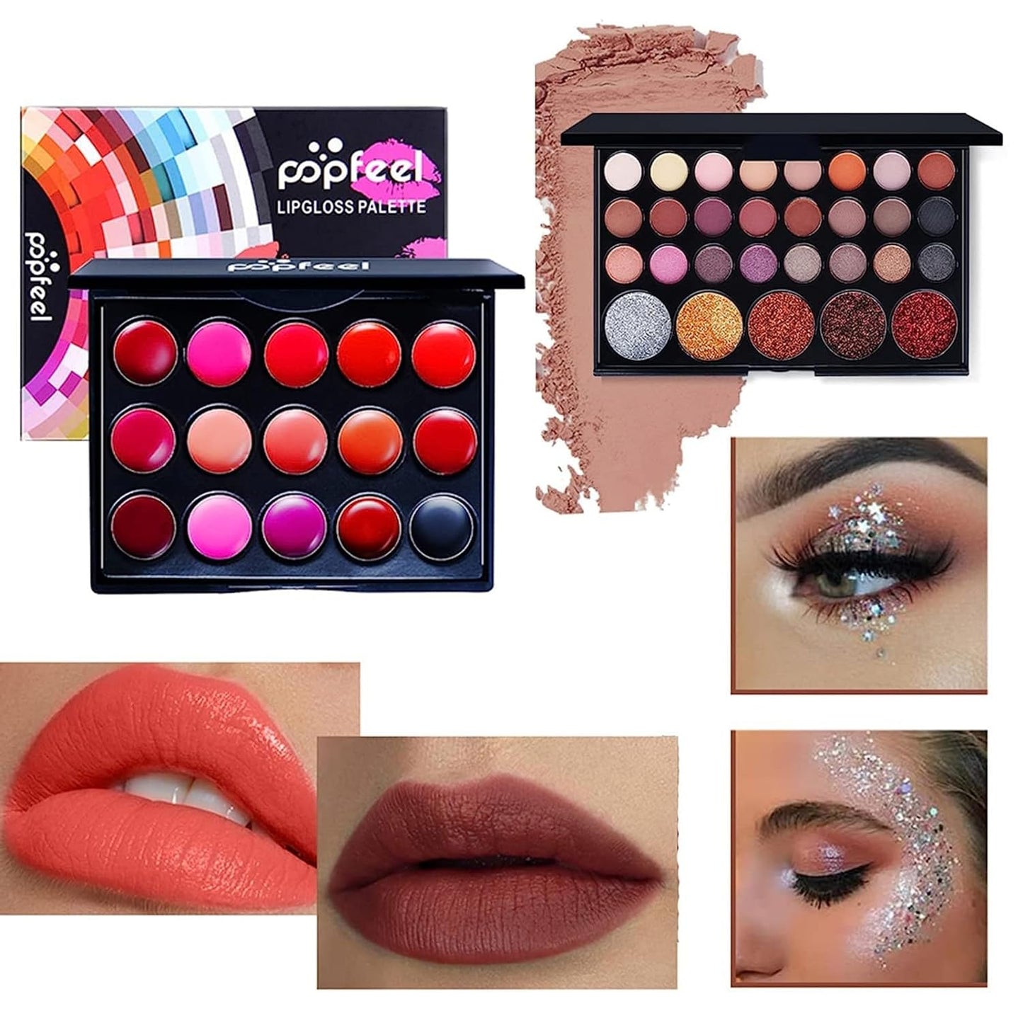 MAEPEOR All In One Makeup Kit 27PCS Makeup Kit for Women Full Kit Multi-Purpose Makeup Set for Beginners or Pros (KIT004)