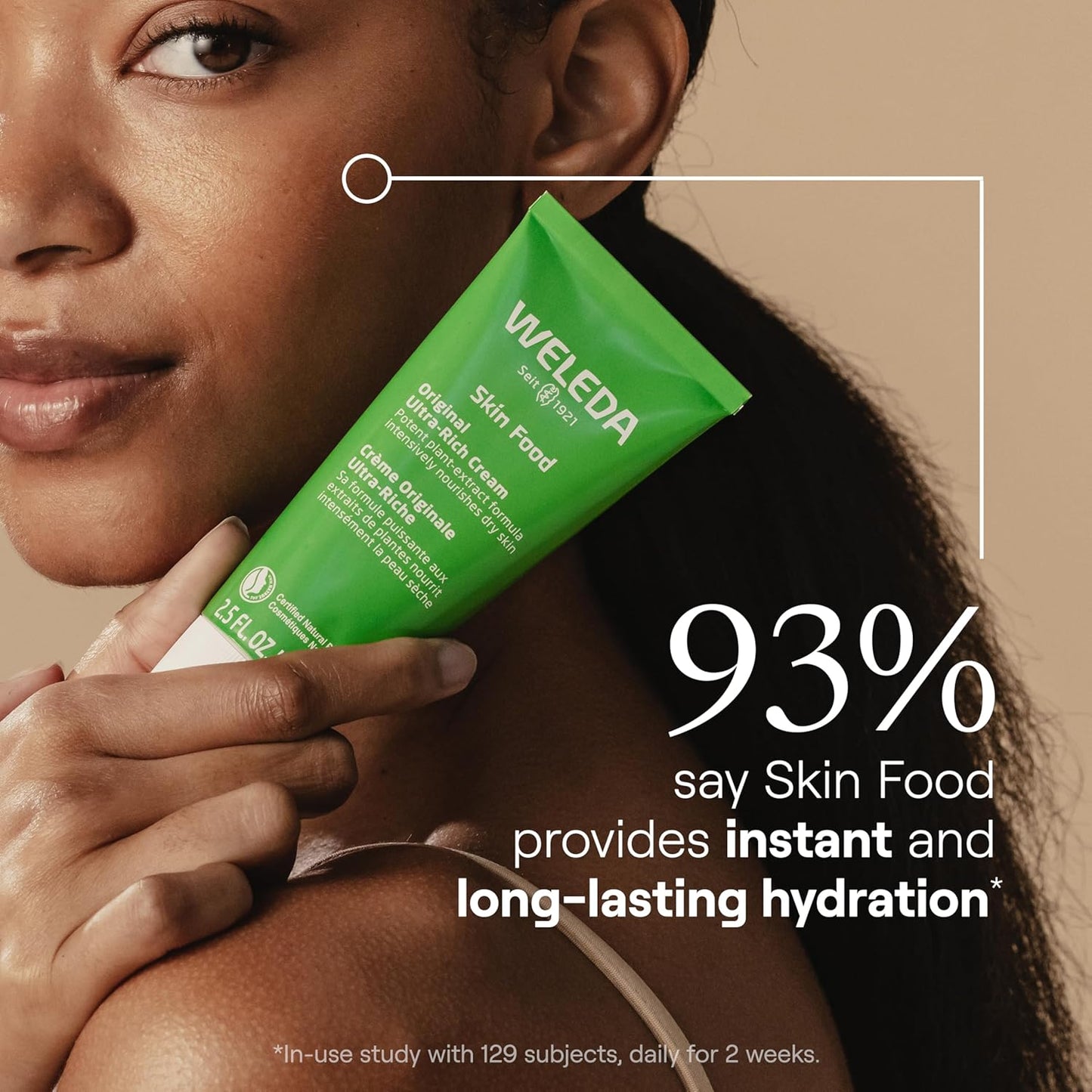 Weleda Skin Food Original Ultra-Rich Body Cream, 1 Fluid Ounce, Plant Rich Moisturizer with Pansy, Chamomile and Calendula