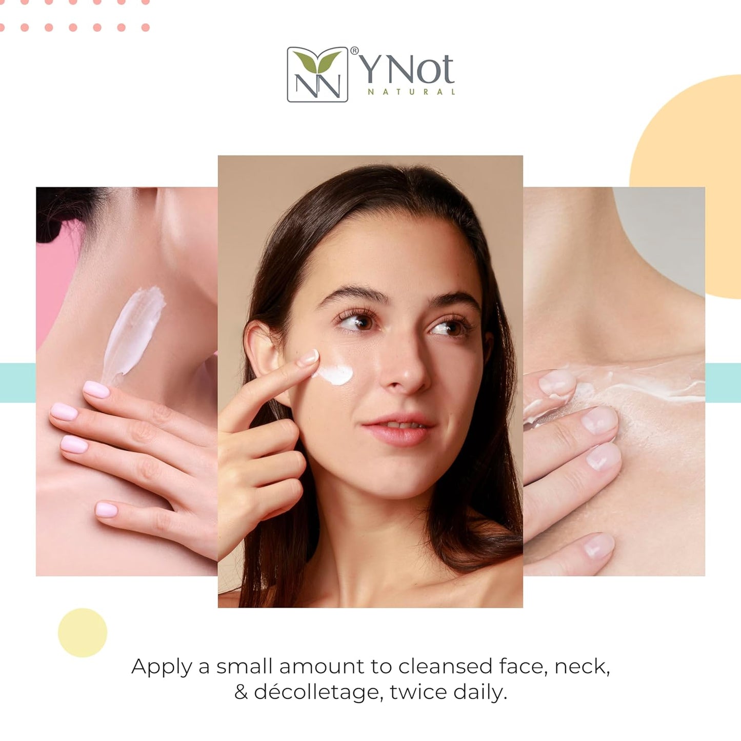 Jillaroo Natural Face Moisturizer for Men & Women with Kakadu Plum, Vitamin A, C, E, Minerals, & Antioxidants - 100g Face Moisturizer for Dry Skin by Y-Not Natural