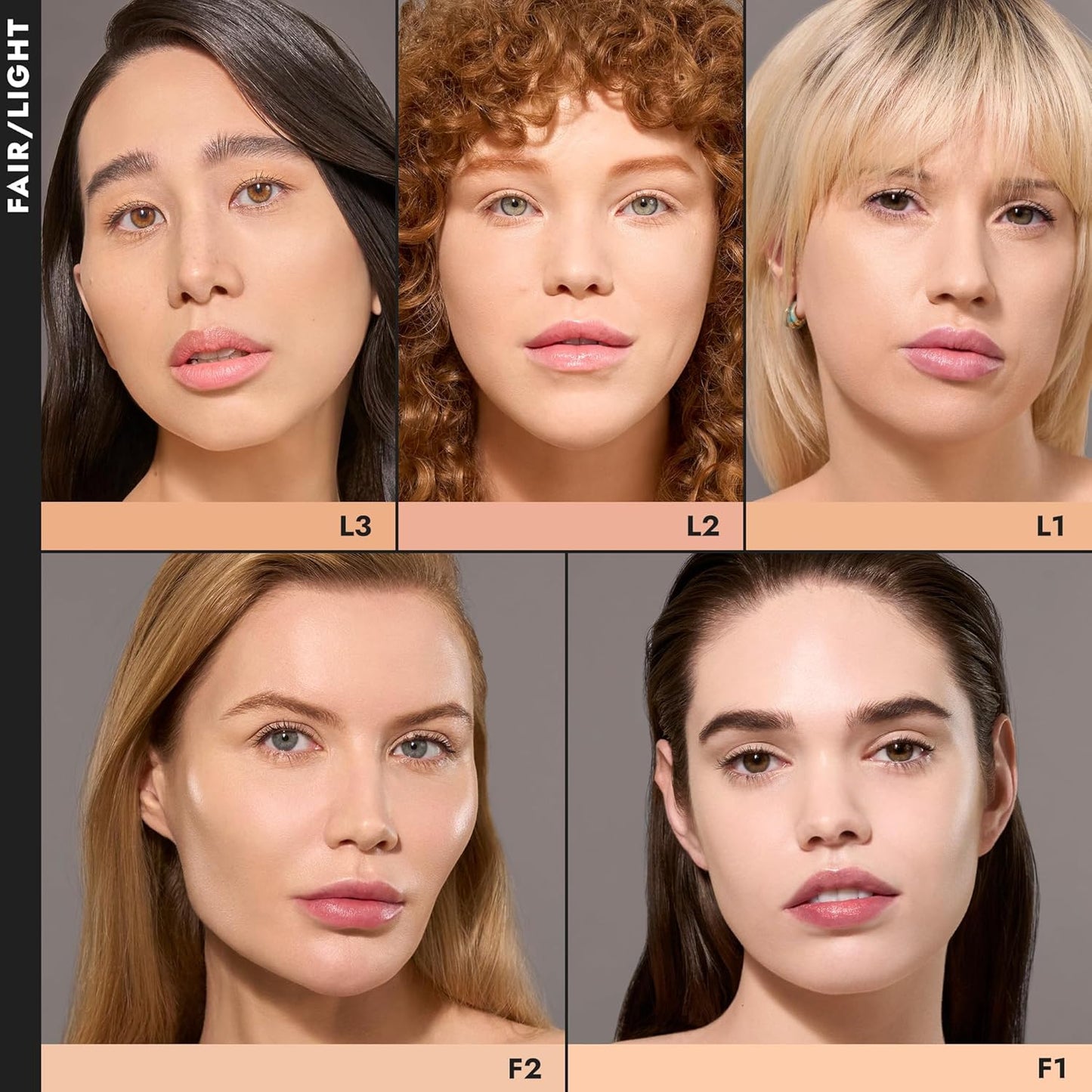 COVER FX Total Cover Cream Foundation - Shade L3 - Buildable Coverage - Natural Finish - Oil-Free - Sweat-Proof