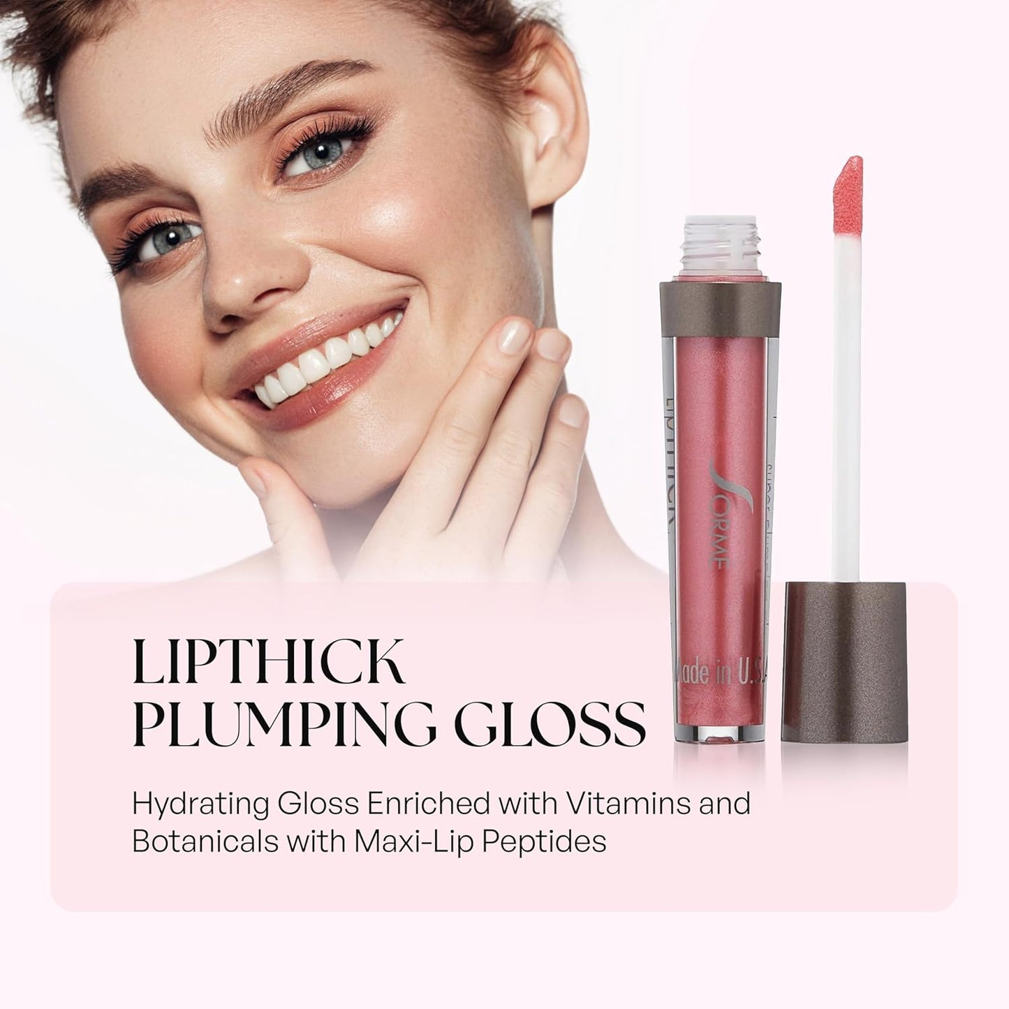 Sorme' Treatment Cosmetics Lip Thick Plumping Gloss, Dreamy