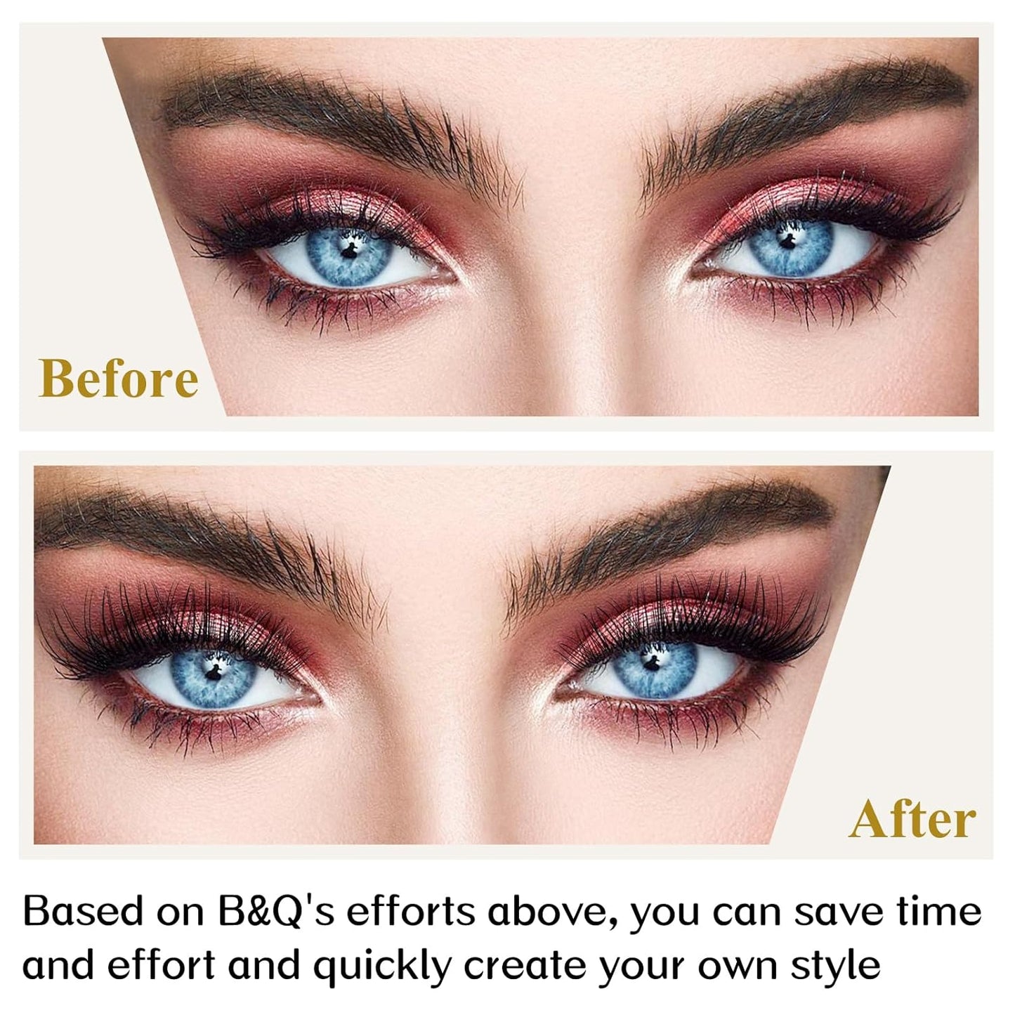 Lash Clusters B01 D Curl 12-18MIX DIY Eyelash Extensions 72 Natural Clusters Lashes B&Qaugen Individual Lashes Eyelash Clusters Extensions Wispy Lashes Cluster DIY at Home (B01-D-12-18MIX)