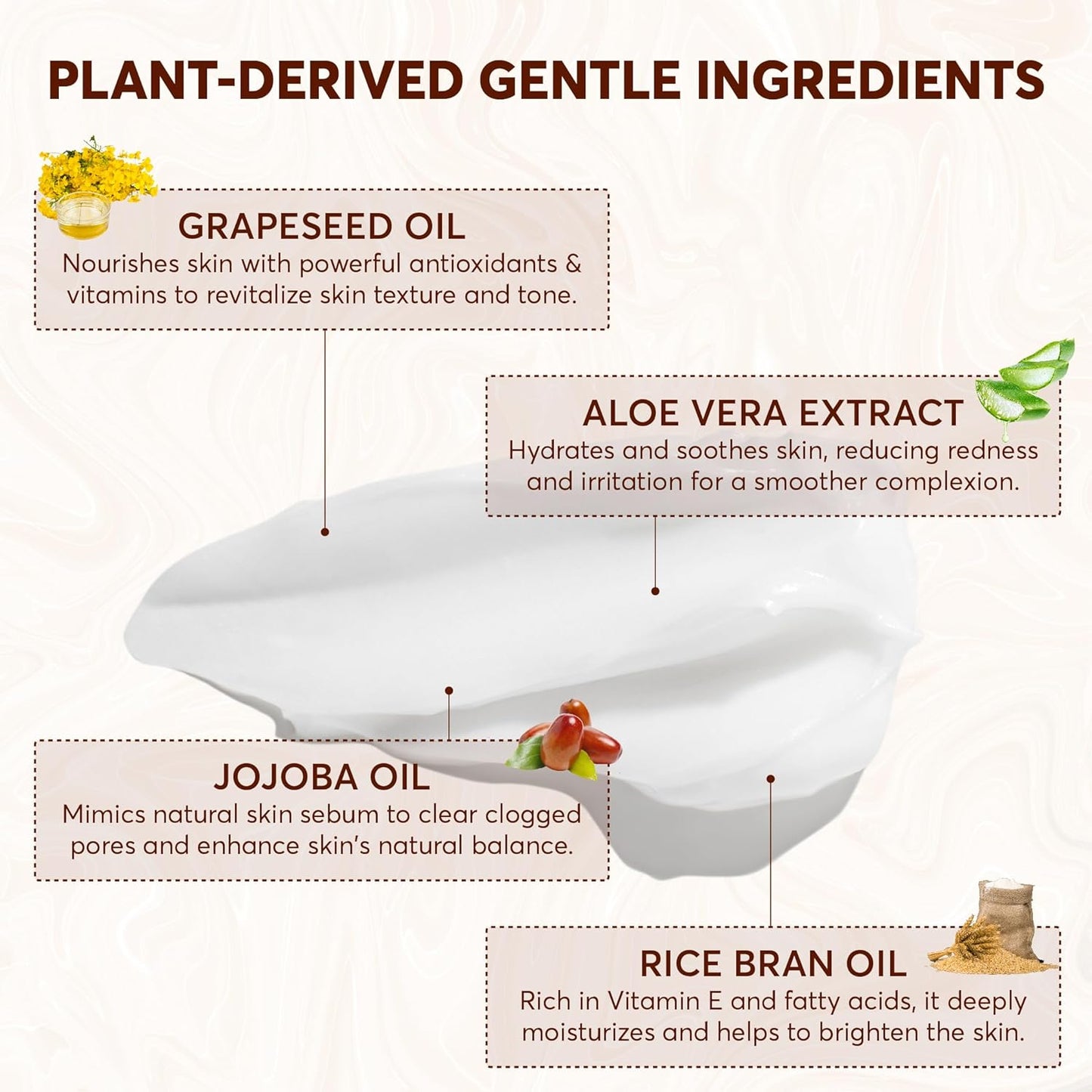 Live Healthy Grinding Makeup Remover Balm, Moisturizing Oil Cleanser, Korean Skin Care Makeup Cleansing Balm for Face, Non-Greasy and Soft Sorbet Texture Hydrating Facial Wash, 1.7 Fl Oz