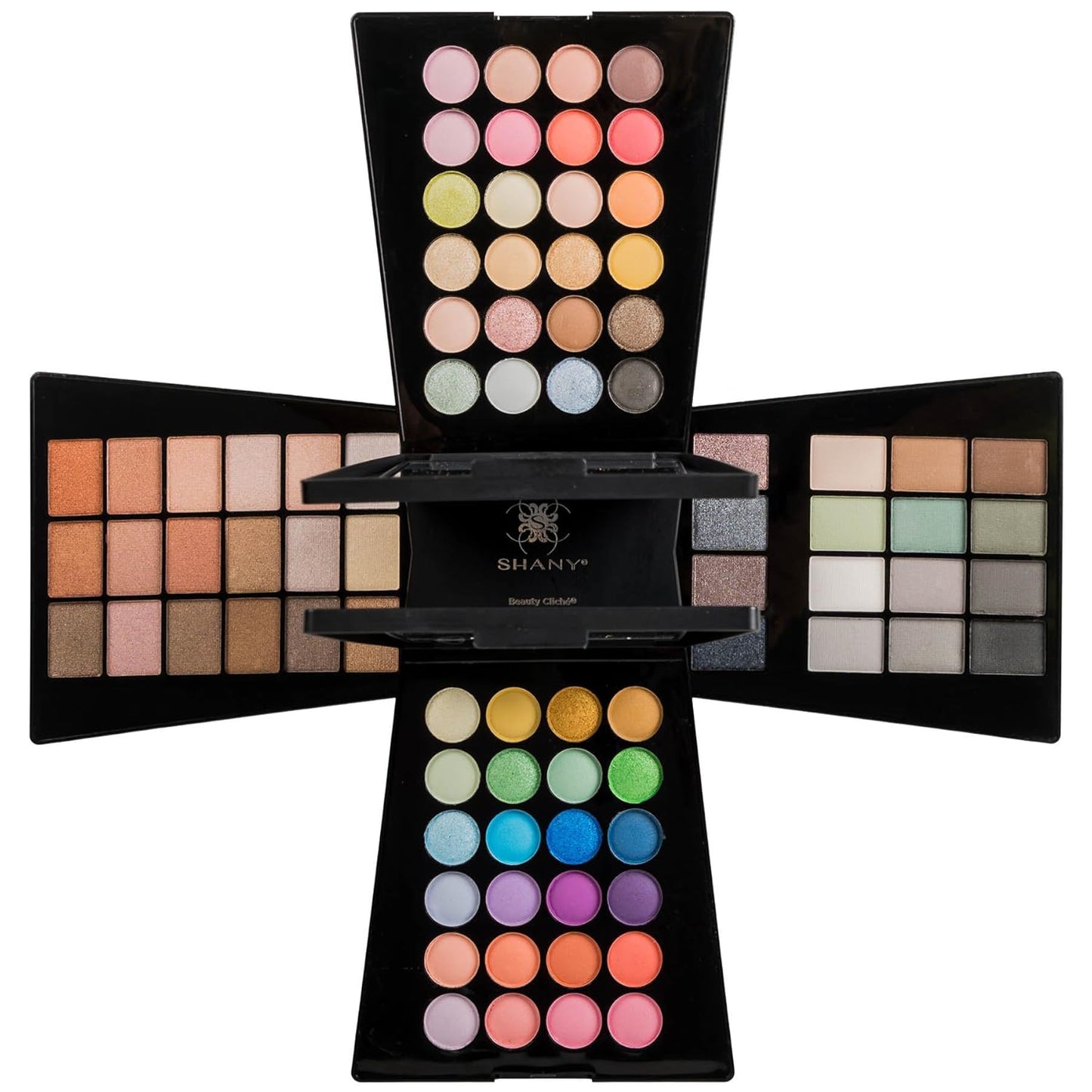 The SHANY Beauty Cliche Makeup Set - All-in-One Makeup Palette with Eyeshadows, Face Powders, and Blushes