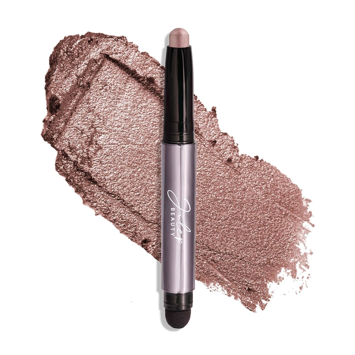 Julep Eyeshadow 101 Cream-to-Powder Waterproof Shadow Stick – Mink Mauve Shimmer – Long-Lasting, Crease-Proof, Muted Mauve Shimmer Eyeshadow with Built-in Smudger