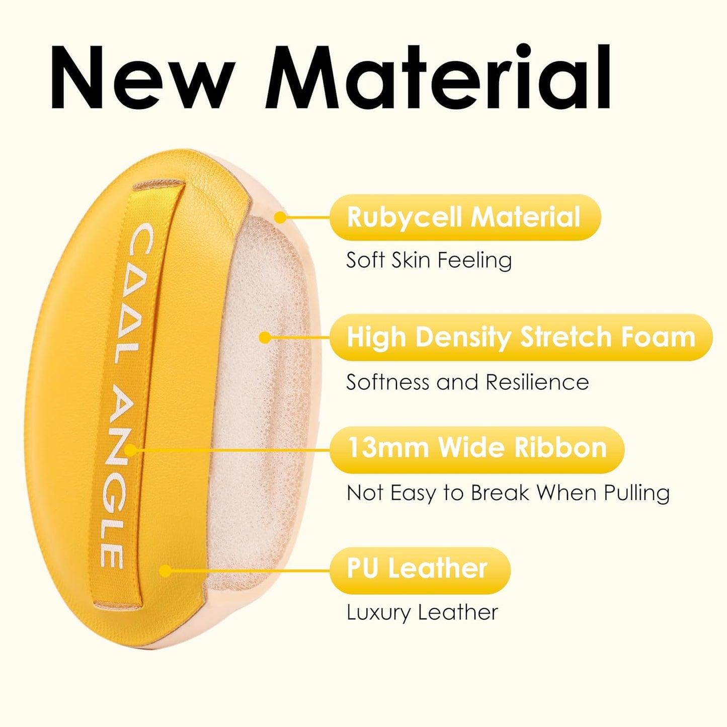 4Pcs X-Large Makeup Sponge Puff Set For Foundation Concealer & Powder, Latex Free Blender Sponges Puff For Natural And Easy Makeup, Soft Long-lasting And Beginner-friendly